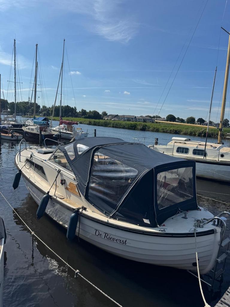 Mooie Noorse Spitsgatter - Klaar voor het water!, Ophalen, Gebruikt, Afdekzeil, Binnenboordmotor