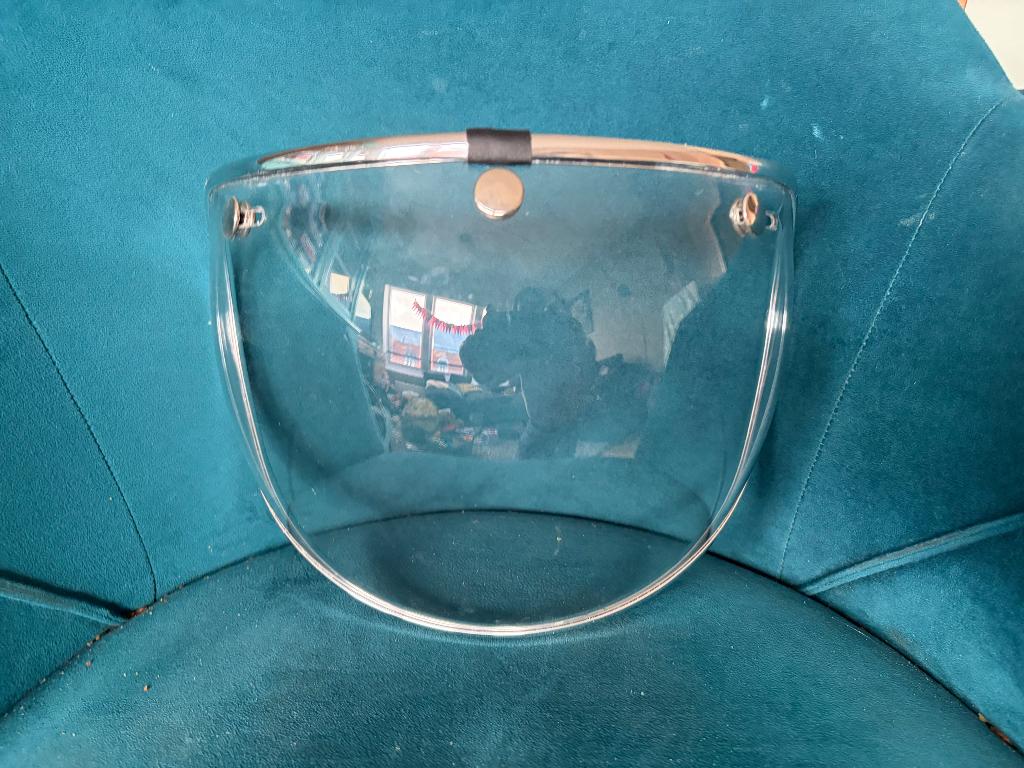 Helm vizier, Fietsen en Brommers, Brommerhelmen, Ophalen of Verzenden, Nieuw, Large
