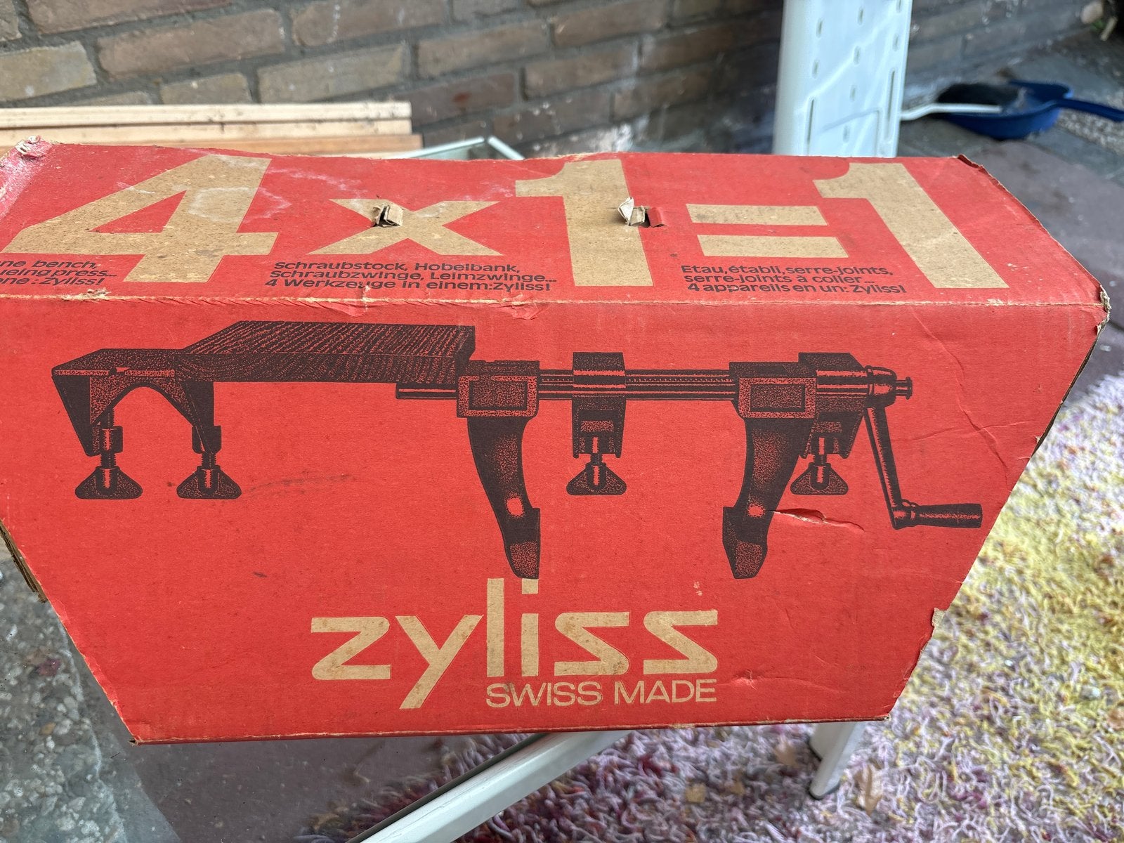 Zyliss 4-in-1 Schaatsenslijper - Swiss Made, Ophalen, Gebruikt, Overige typen, Overige merken