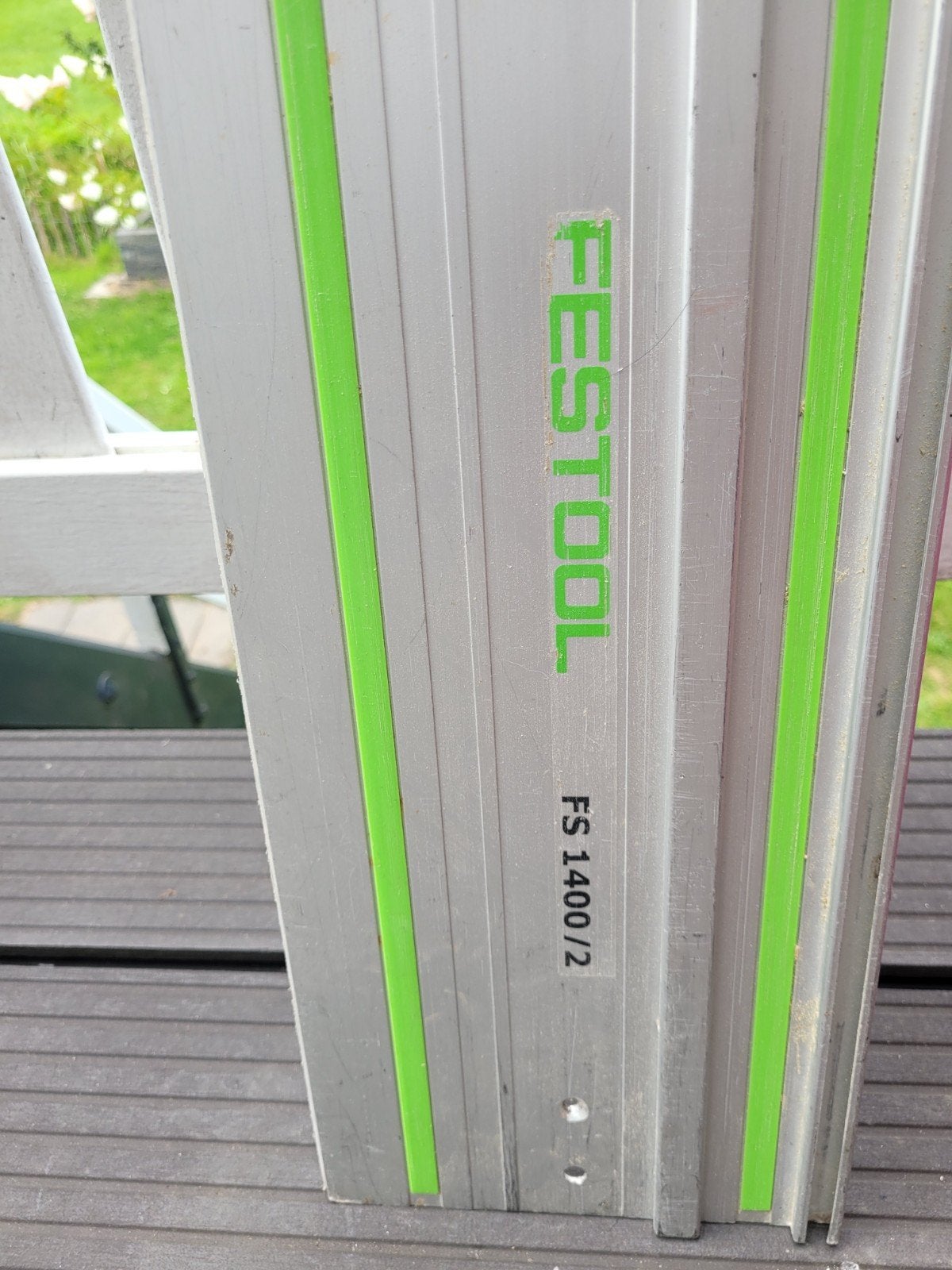 Festool geleider FS 1400/2, Ophalen, Gebruikt, Invalzaag, 30 tot 70 mm