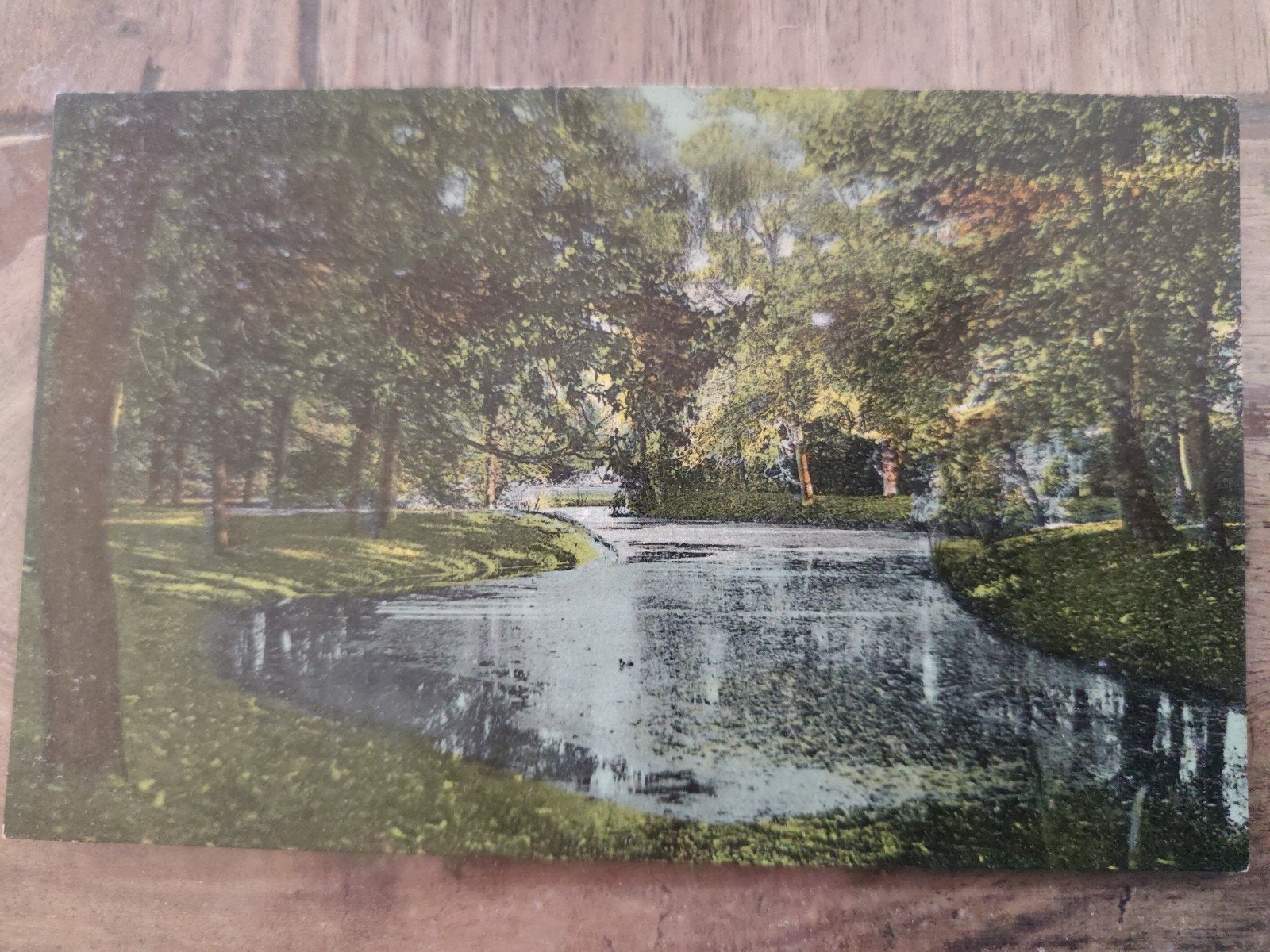 Oude ansichtkaart Veenlust Tuin, Veendam (uitg. Hutzinga), Ophalen of Verzenden, Voor 1920, Ongelopen, Groningen