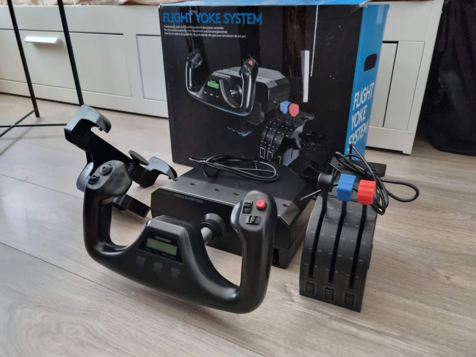 Logitech G Flight Yoke System - Zo goed als nieuw, Ophalen of Verzenden, Zo goed als nieuw, PC, Logitech