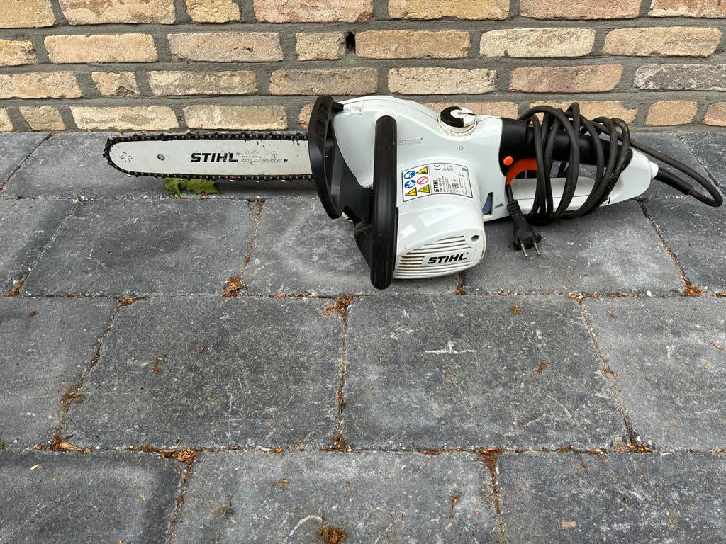 Stihl MSE 210 C elektrische kettingzaag, Gebruikt, 70 mm of meer, Kettingzaag, Ophalen of Verzenden