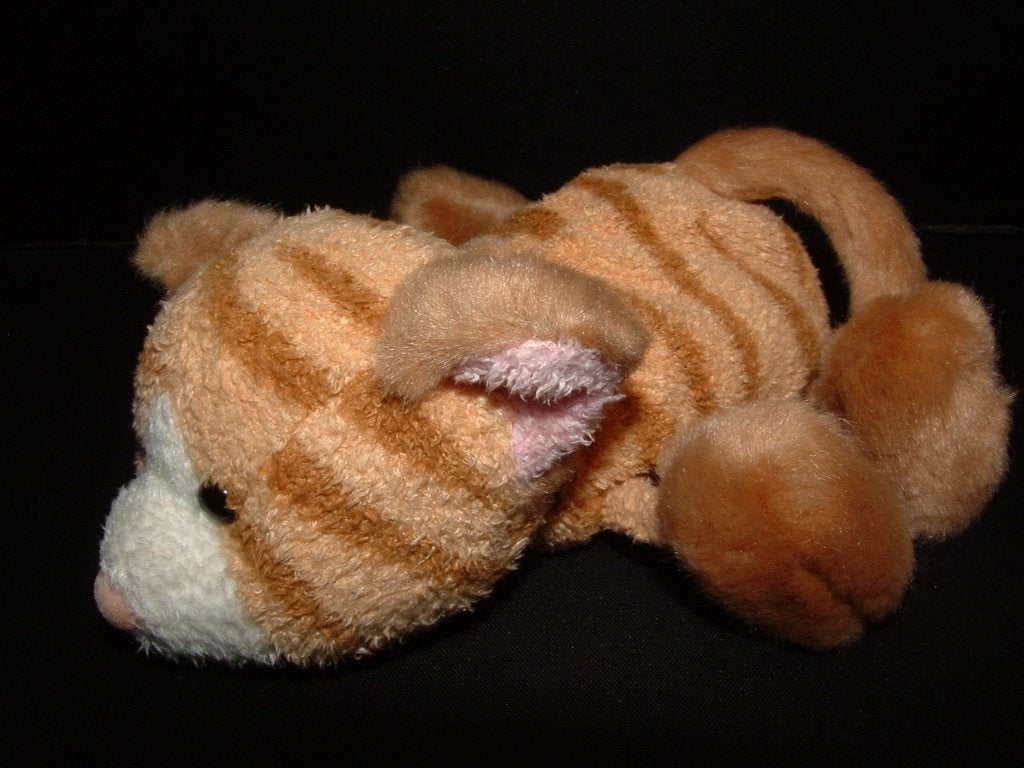 RUSS BERRIE POES SELINA ZACHTE BADSTOF GEEL MET BRUIN, Ophalen of Verzenden, Nieuw, Overige typen