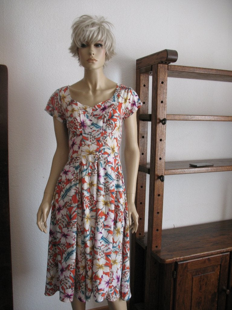 Miss Candyfloss Zomerse Jurk Maat M, Maat 38/40 (M), Meerkleurig, Miss Candyfloss, Ophalen of Verzenden