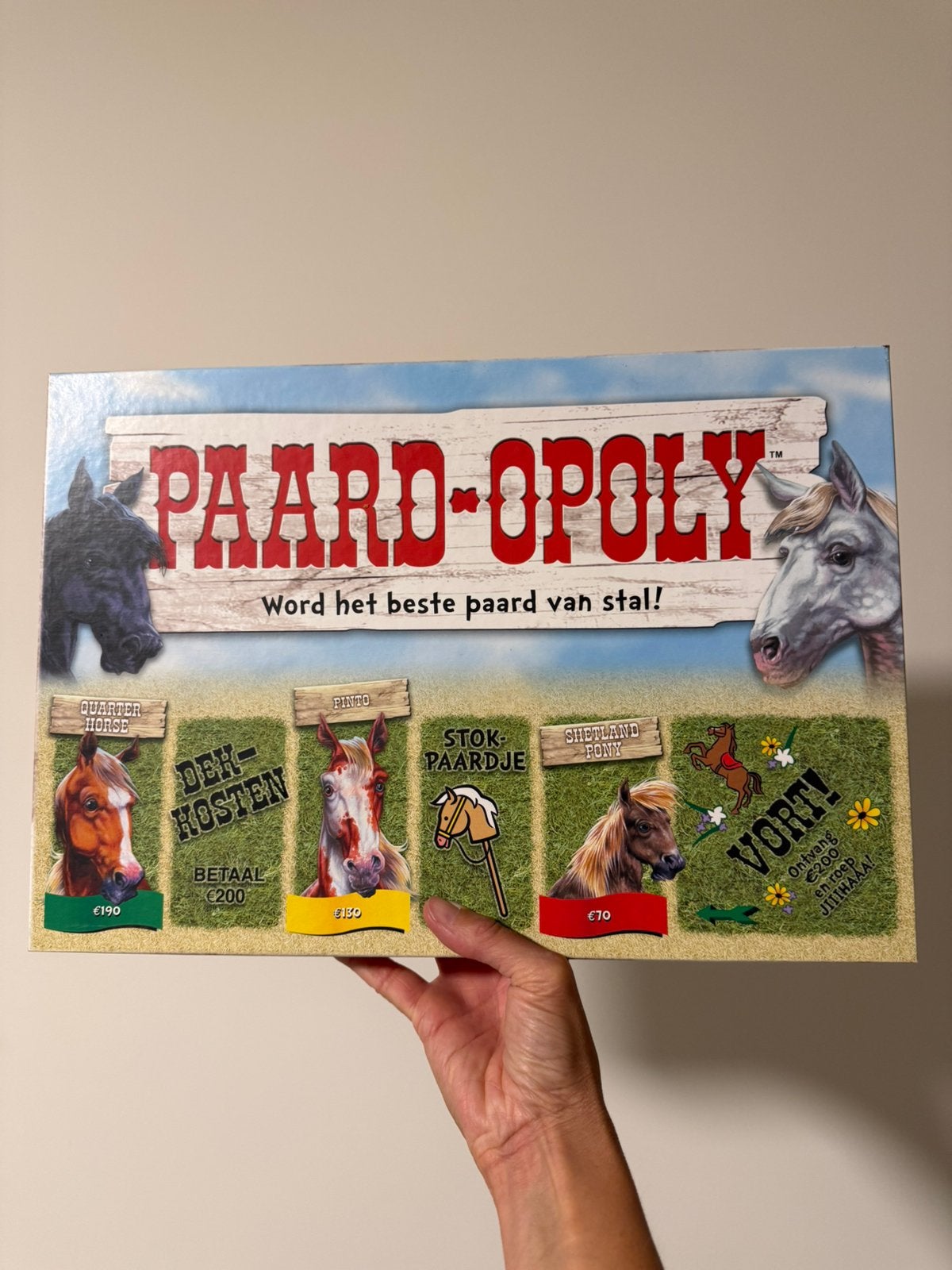 Paard opoly, Vijf spelers of meer, Ophalen of Verzenden, Nieuw