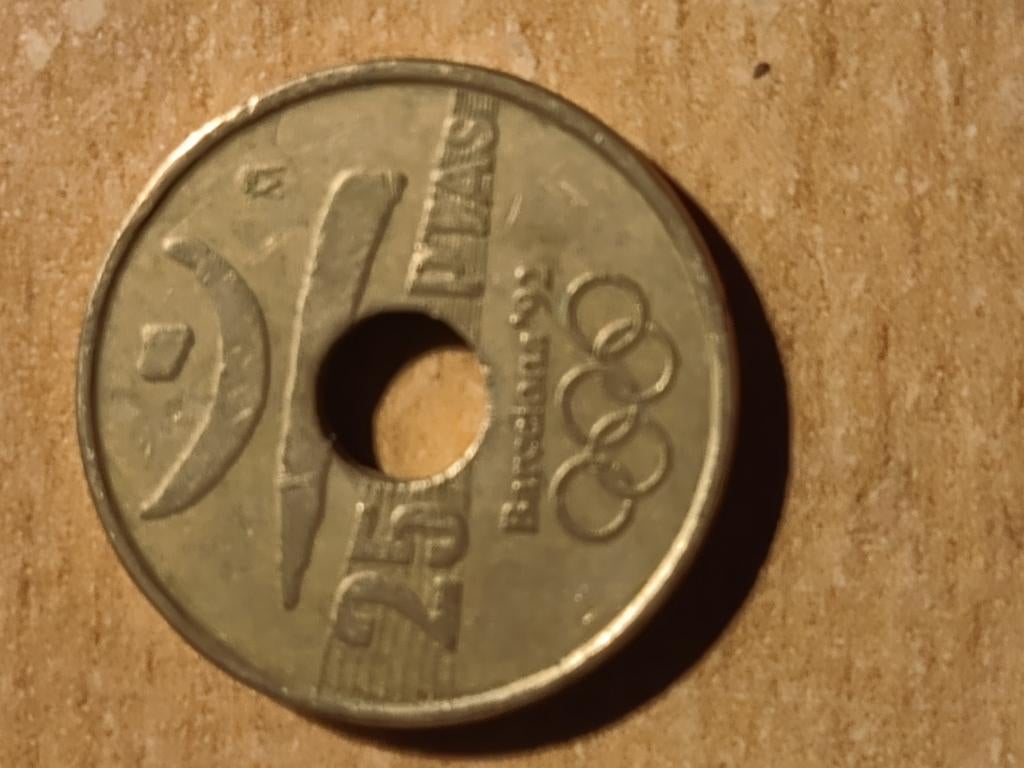 Spaanse munt Olympische spelen Barcelona 1992, Ophalen of Verzenden, Overige landen