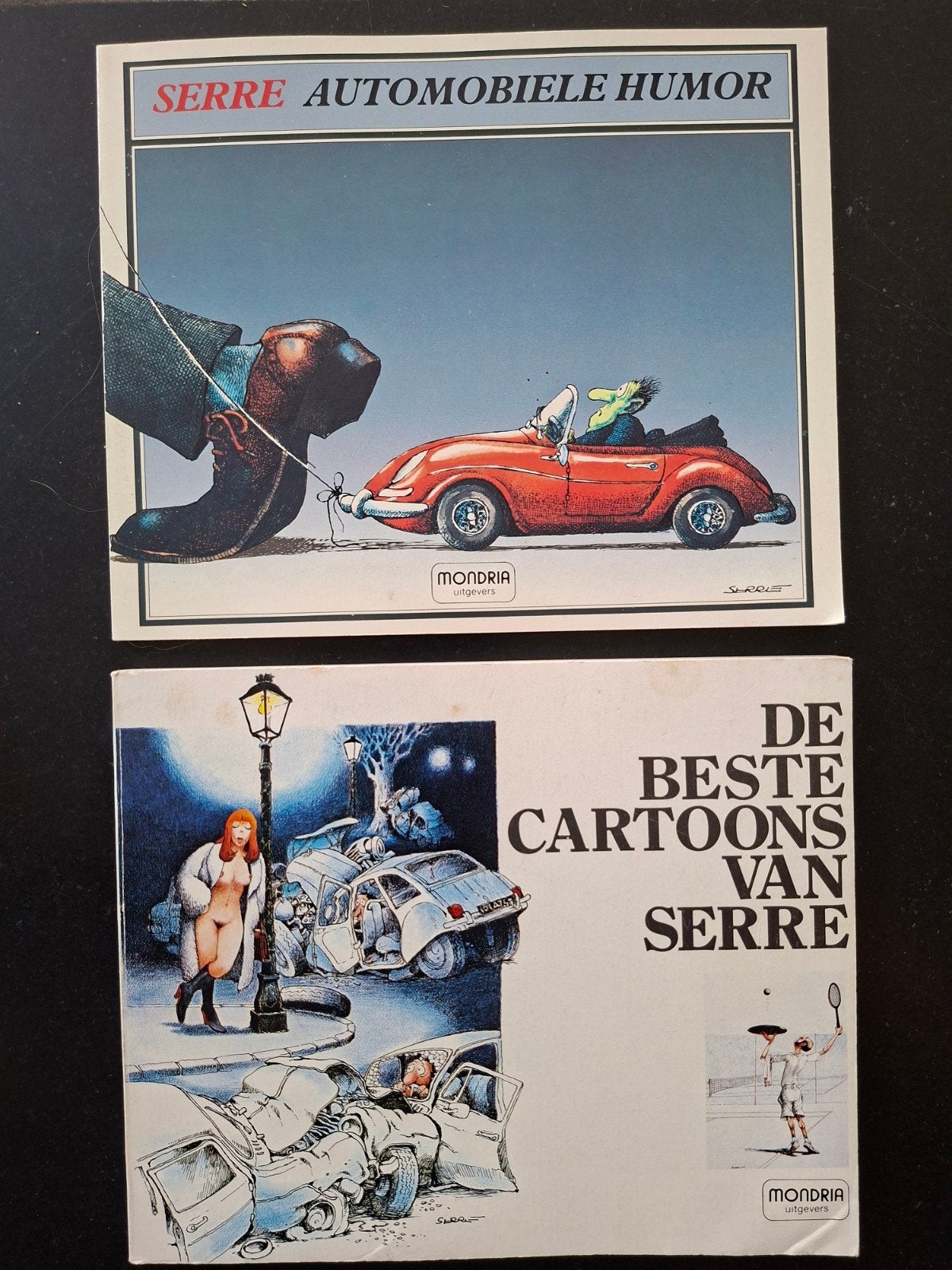 2x Serre Automobiele Humor & De Beste Cartoons van Serre, Ophalen of Verzenden, Gelezen, Serre, Nederland