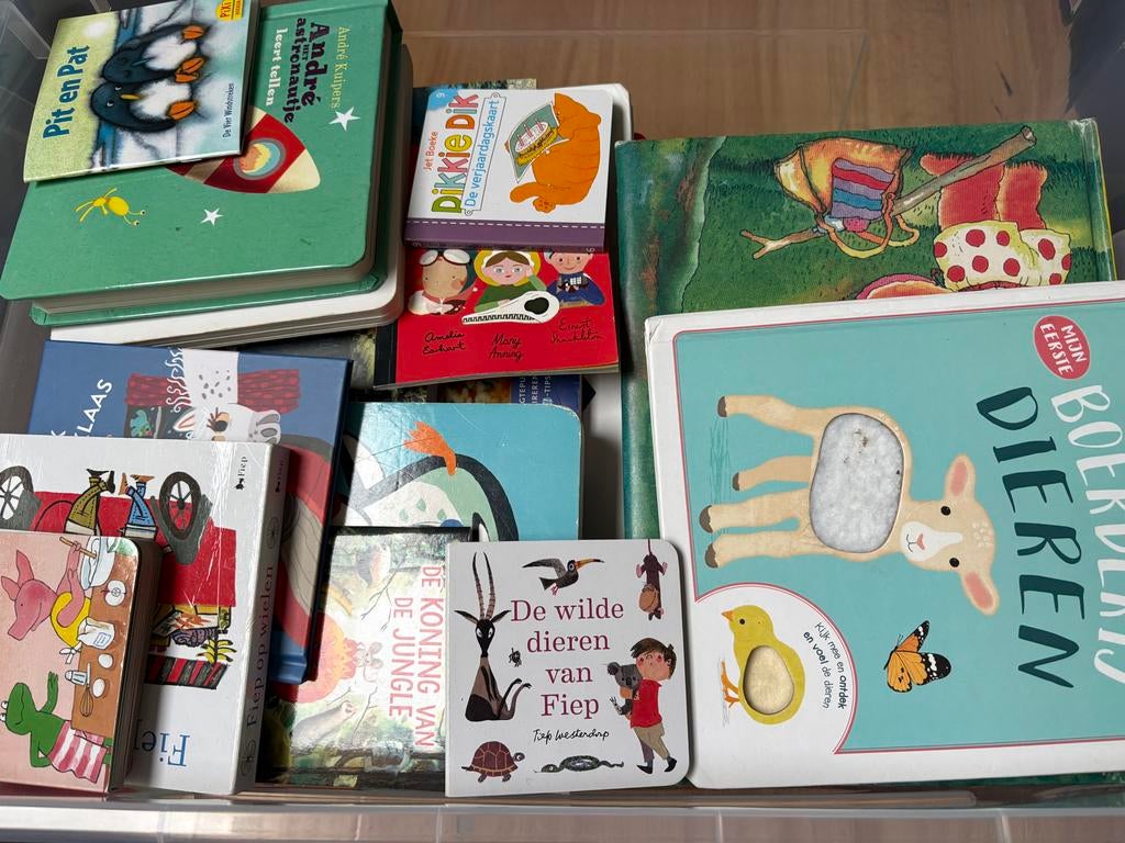 Diverse boeken: kinderboeken, reisboeken, receptenboeken, Ophalen, Gelezen