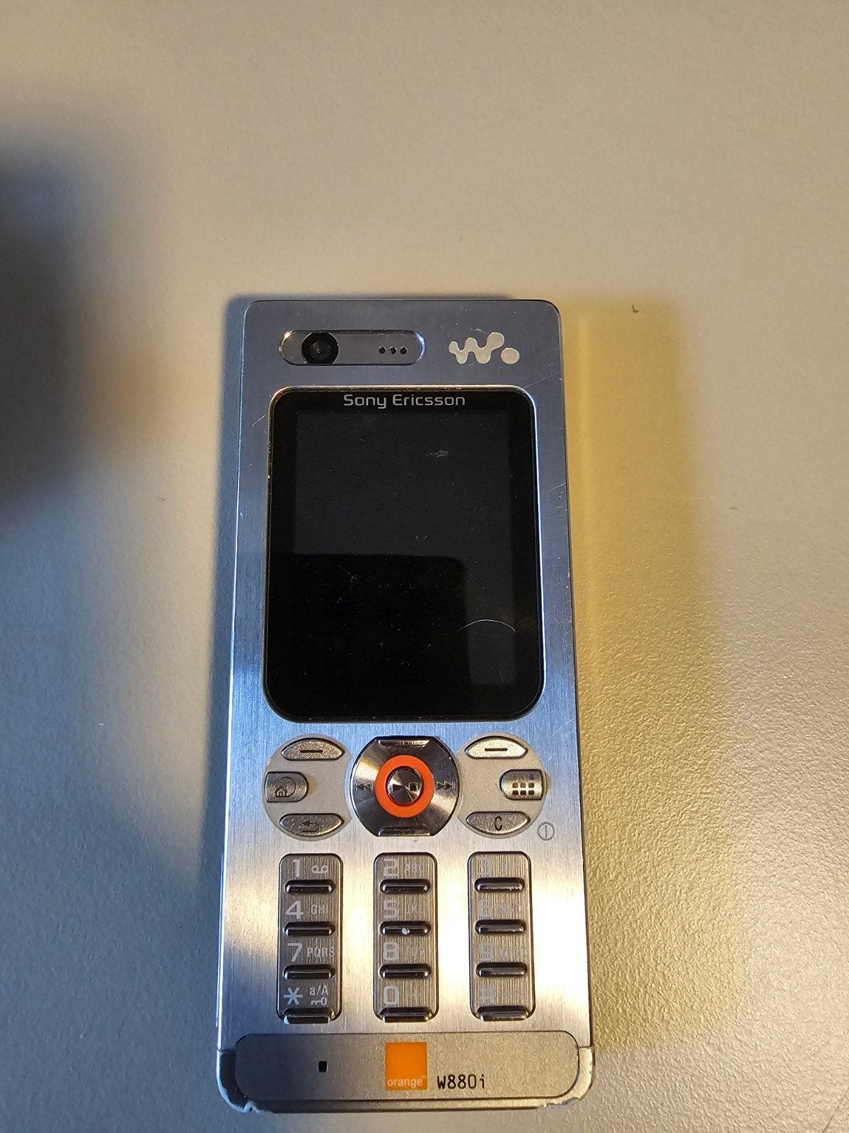 Sony Ericsson W880i Walkman Telefoon met Accessoires, Gebruikt, Overige systemen, Fysiek toetsenbord, 3 tot 6 megapixel