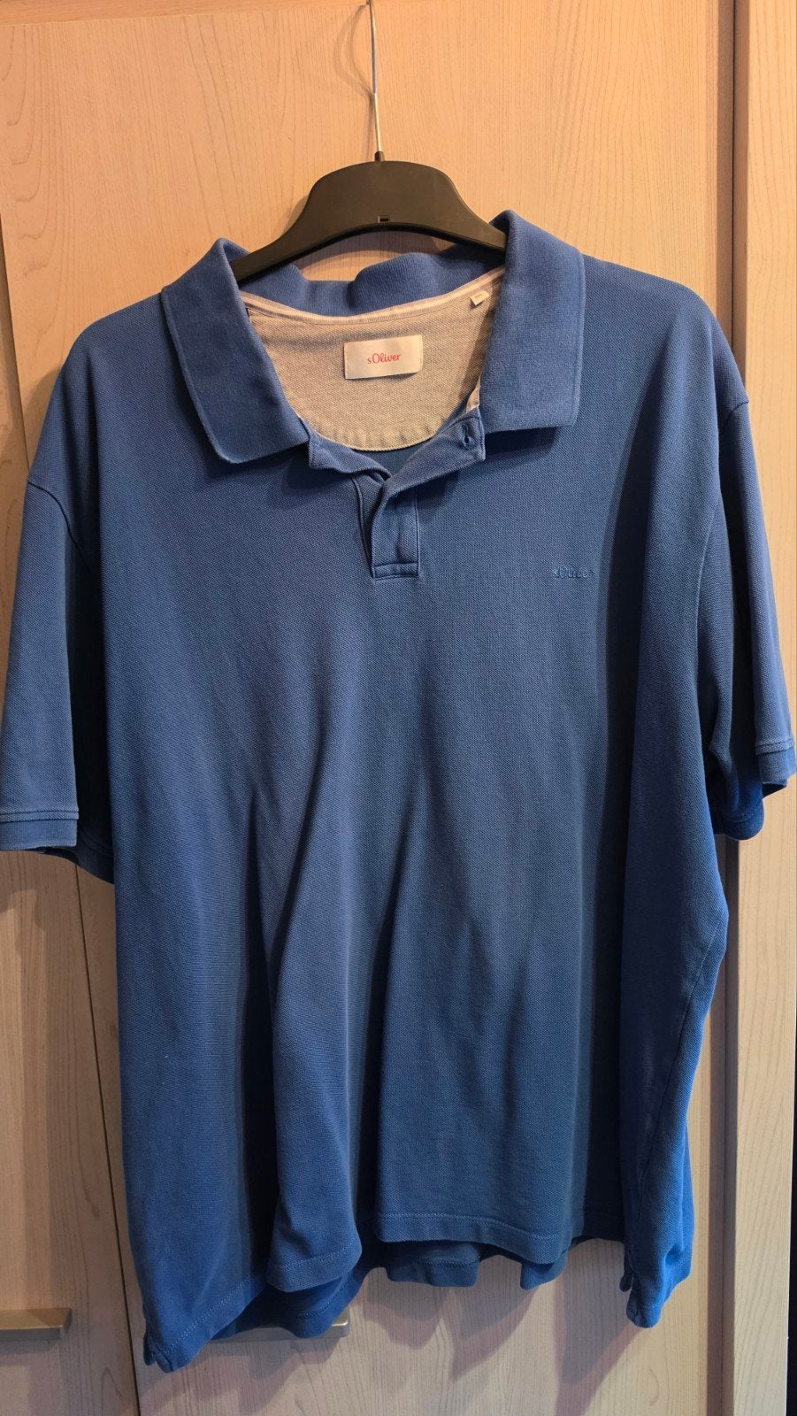 S.Oliver Polo Shirt - Maat 3XL, Blauw, S.Oliver, Overige maten, Ophalen of Verzenden
