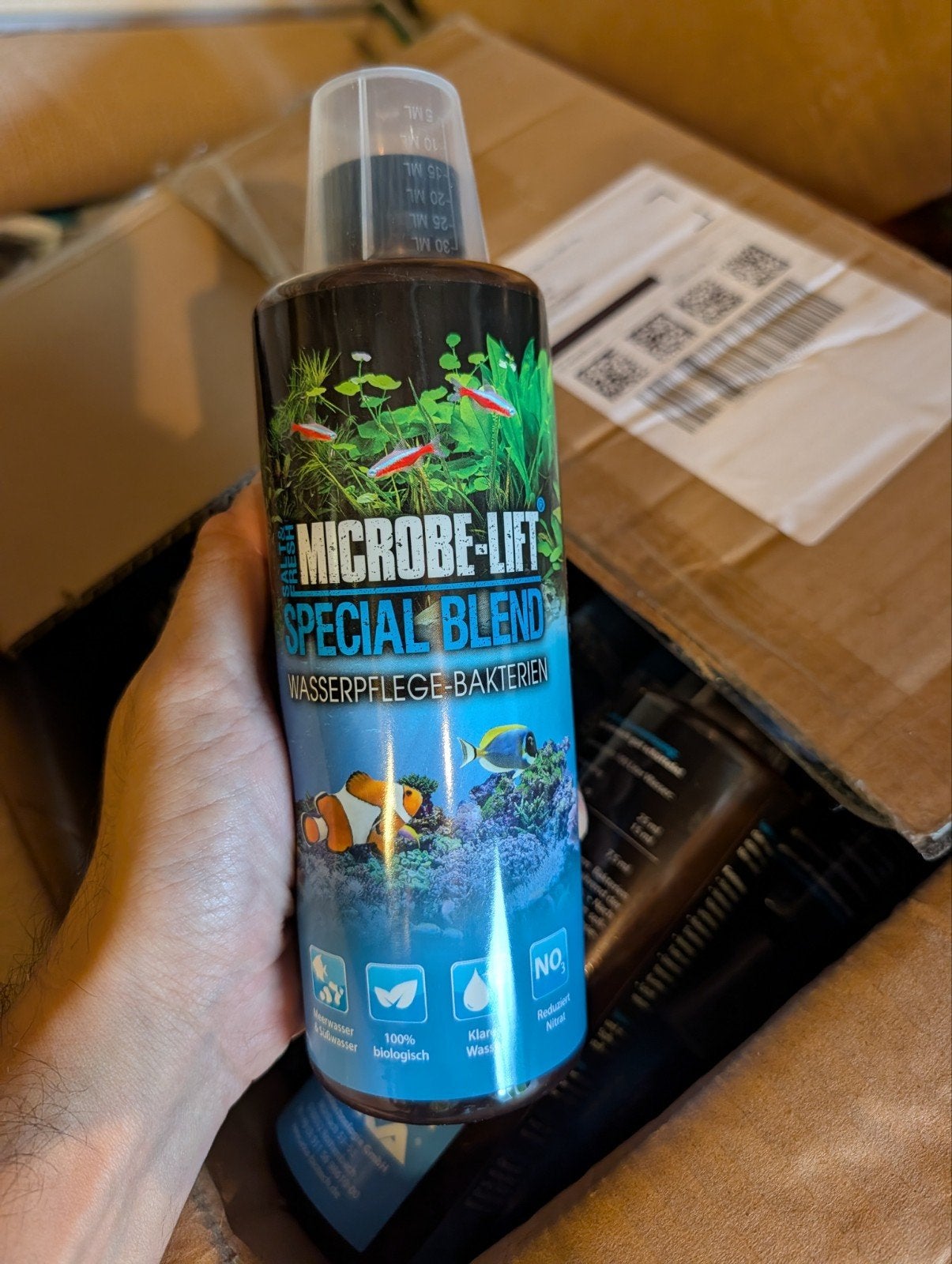 aquarium - microbe lift special blend -water verbeterende ba, Dieren en Toebehoren, Ophalen of Verzenden
