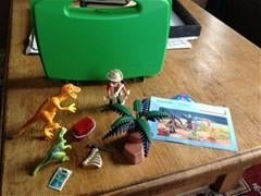 Playmobil koffertje dino''s - 70108, Ophalen of Verzenden, Zo goed als nieuw