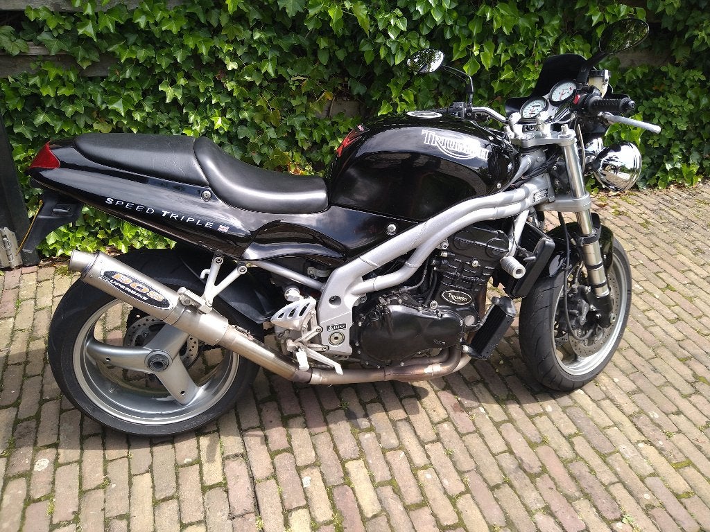 Triumph speed triple T-509, Motoren, Motoren | Triumph, Sportuitlaat, Gebruikt, 3 cilinders, Particulier