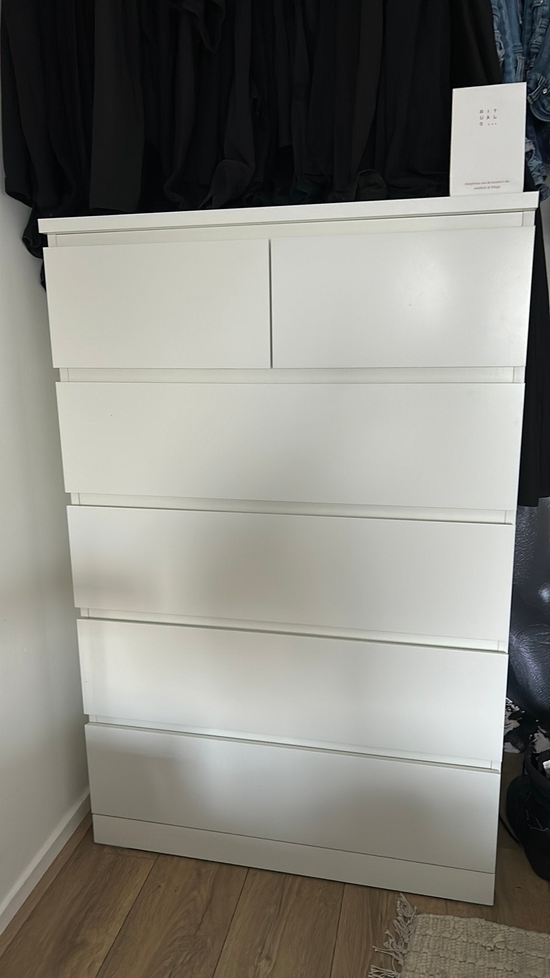 Malm ladenkast IKEA, Ophalen, 50 tot 100 cm, Zo goed als nieuw, 3 of 4 laden
