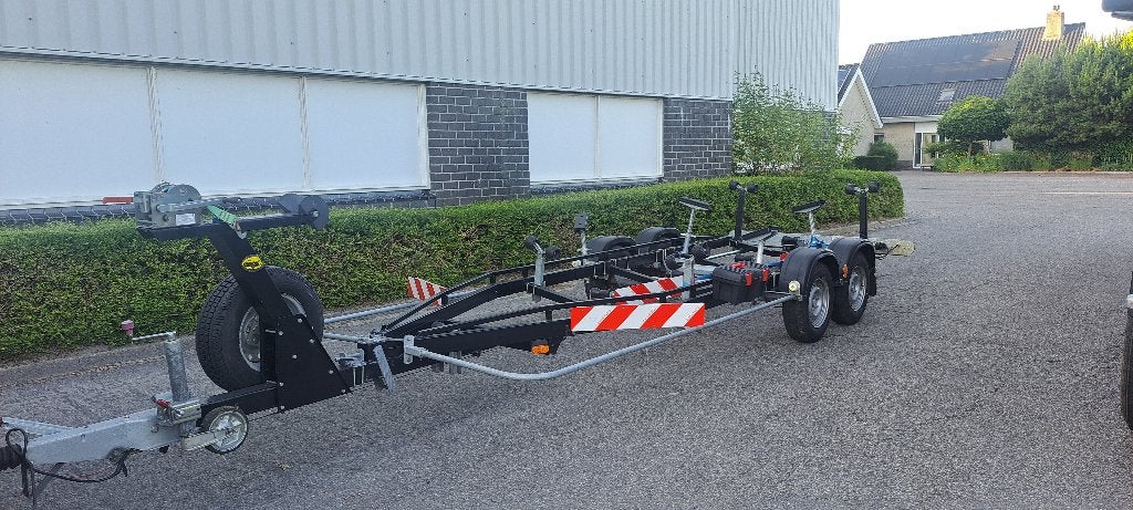 Boottrailer Tandemas, Watersport en Boten, Ophalen, 1500 tot 3000 kg, Sloepentrailer, 6 tot 9 meter