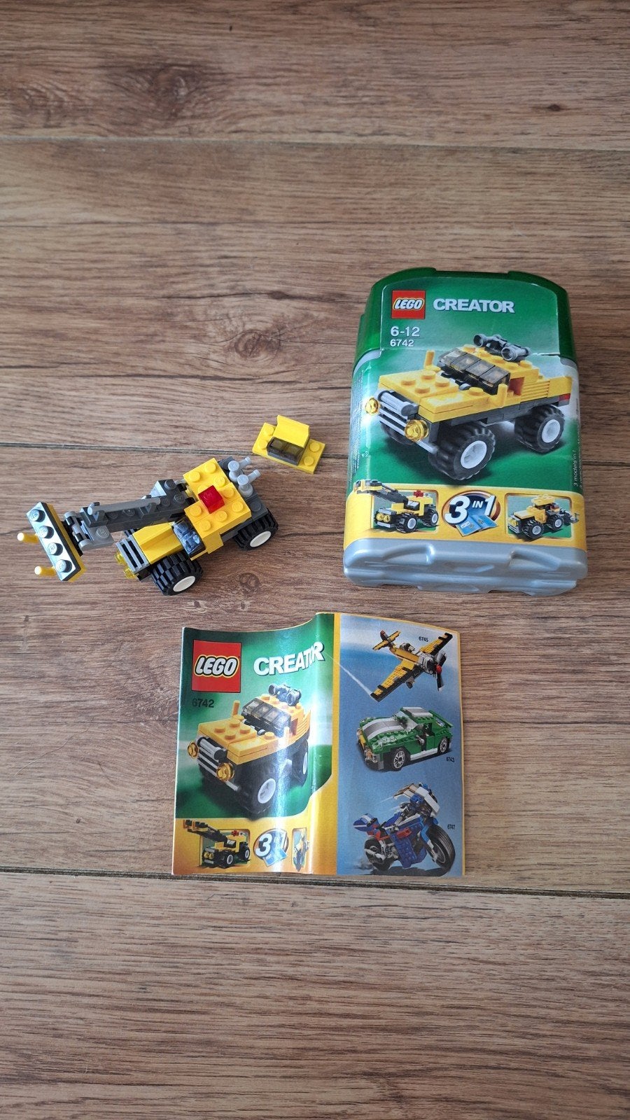 Lego 6742 CREATOR 3in1 Mini off-roader, Ophalen of Verzenden, Zo goed als nieuw, Complete set, Lego