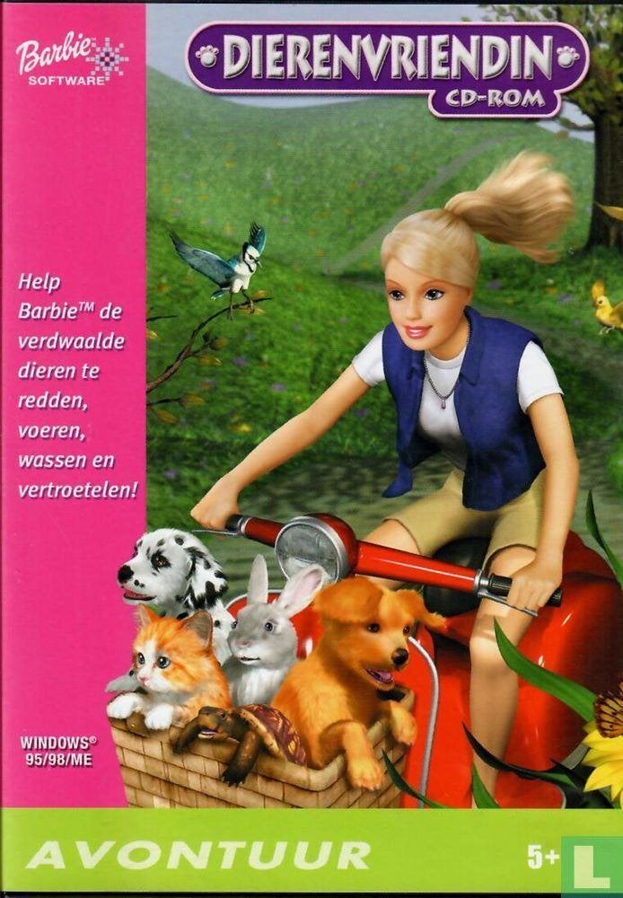 Barbie DierenVriendin  - Help Barbie dieren redden!(rs3), Spelcomputers en Games, Games | Pc, Avontuur en Actie, Verzenden, 1 speler