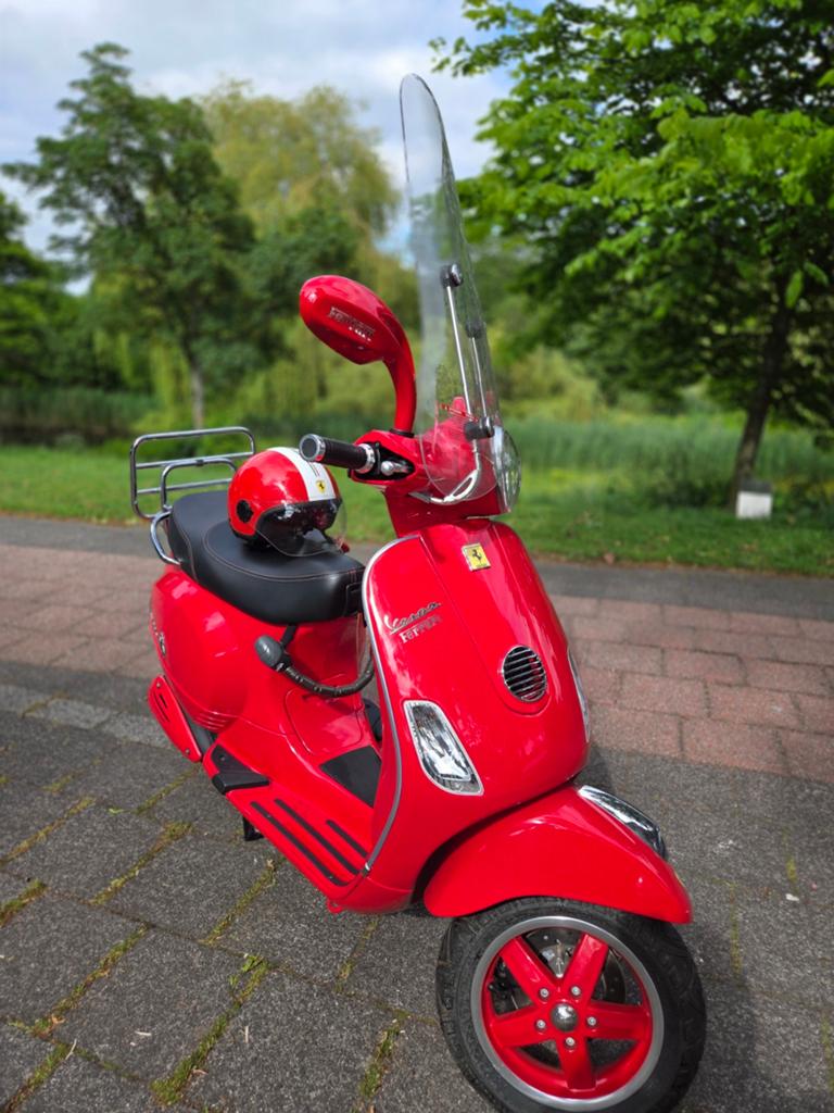 Ferrari Vespa LX50 Gelimiteerde editie 05/09 46 km origineel, Maximaal 45 km/u, Nieuw, Benzine, Vespa LX