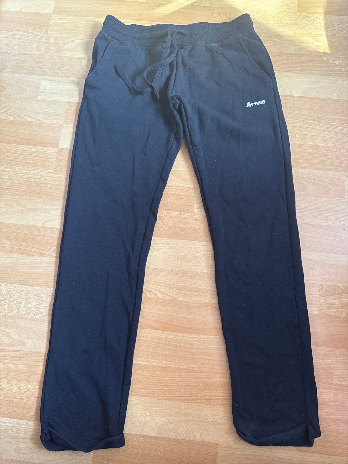 Zwarte joggingbroek maat M, Ophalen of Verzenden, Gedragen, Maat 48/50 (M), Zwart