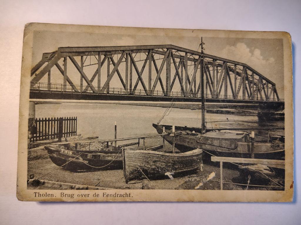 Tholen Brug over de Eendracht., Verzamelen, Ophalen of Verzenden