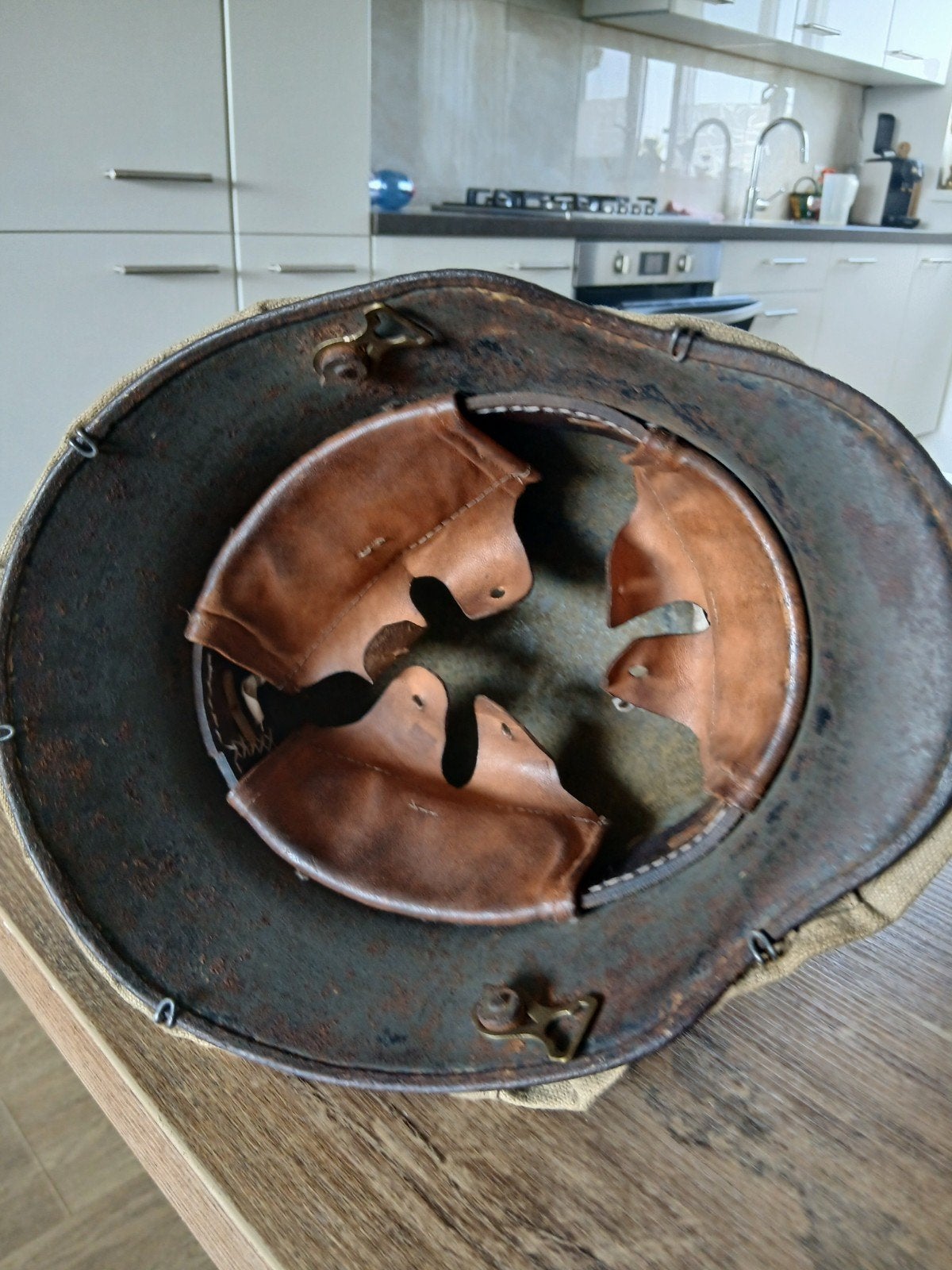 m16 helm wo1, Verzamelen, Ophalen of Verzenden, Landmacht, Helm of Baret