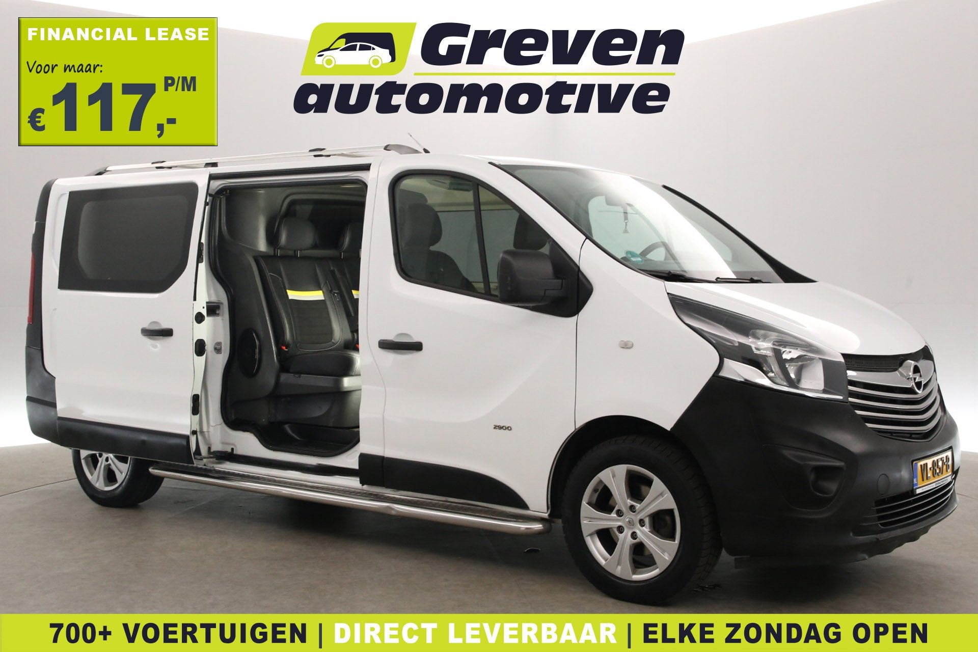Opel Vivaro 1.6 CDTI L2H1 | Dubbele Cabine | Airco | Cruise, Auto's, Voorwielaandrijving, Euro 5, Gebruikt, 1816 kg