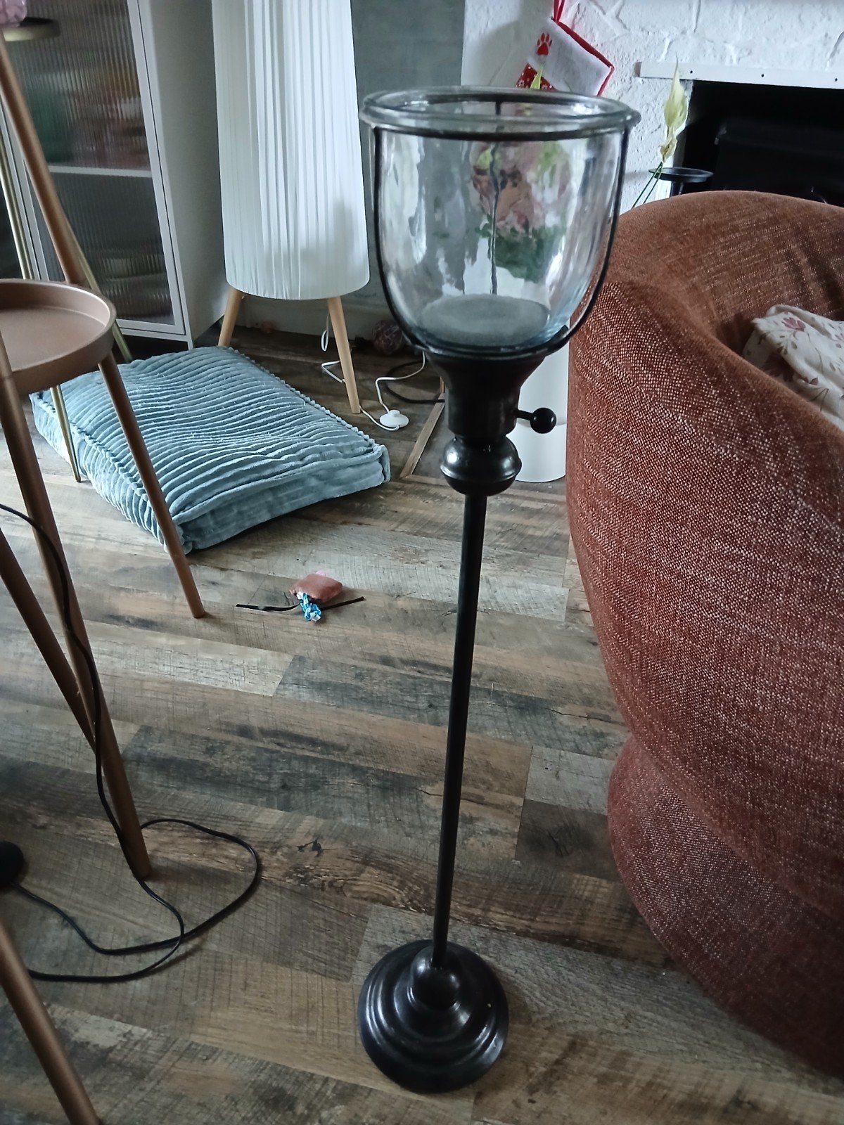 Kandelaar, Huis en Inrichting, Ophalen, Gebruikt, Bruin, Metaal
