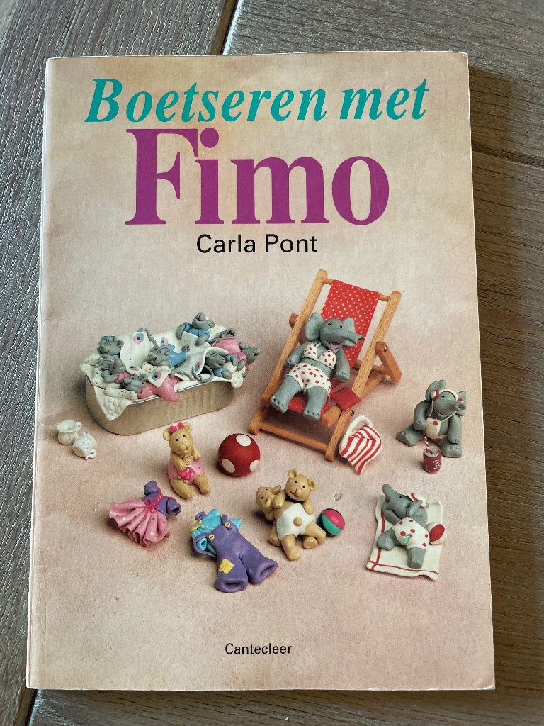 Boek Boetseren met Fimo, Ophalen of Verzenden, Gelezen, Kleien en Boetseren, Carla Pont