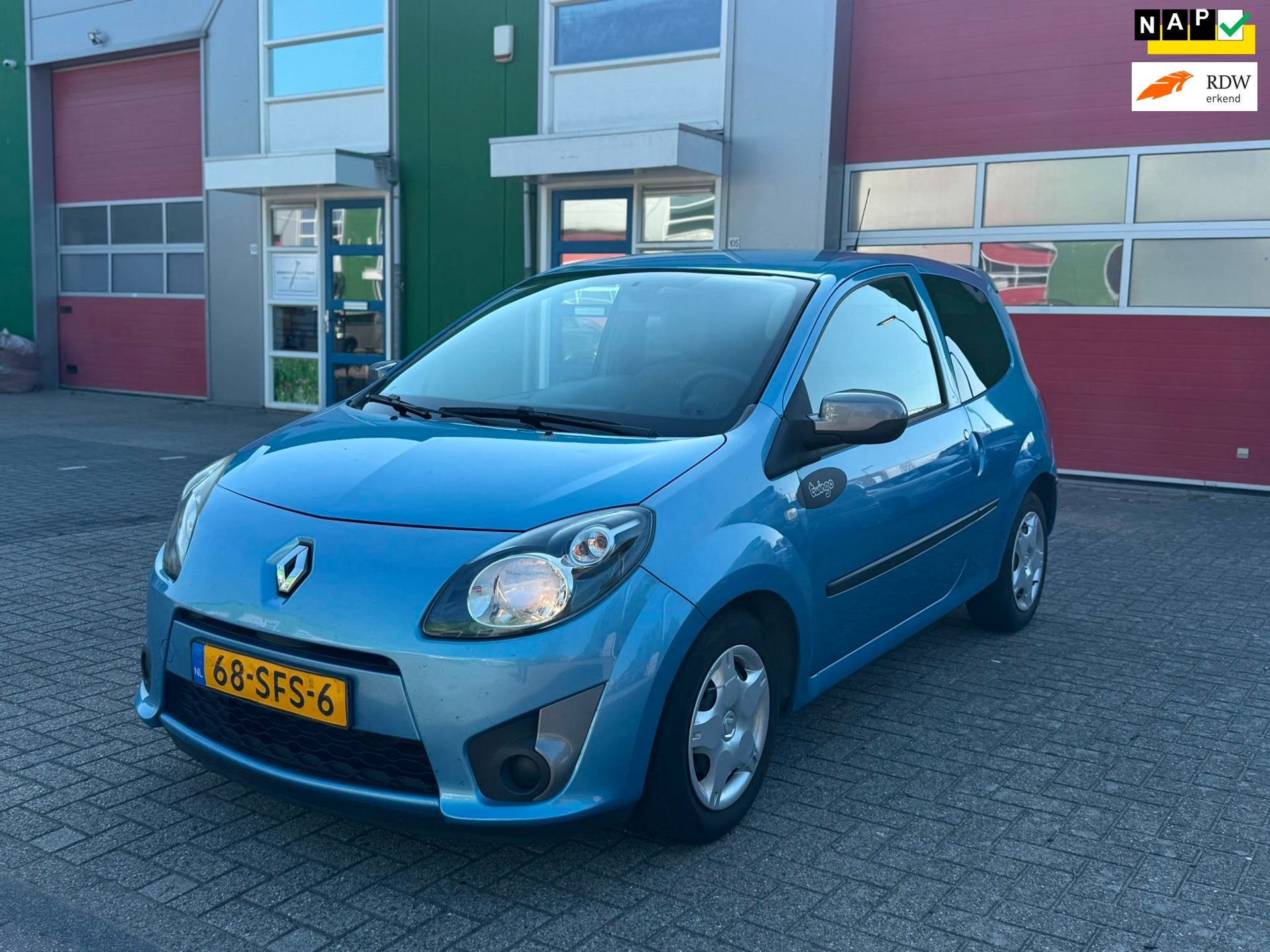Renault Twingo 1.2-16V Collection, Auto's, Gebruikt, Zwart, 4 cilinders, Origineel Nederlands