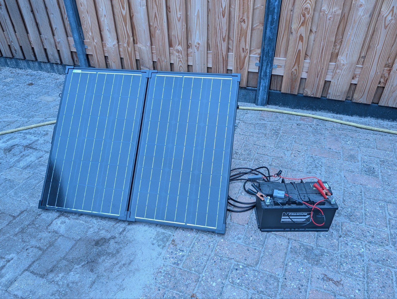 Mobiel Zonnepaneel 120Wp met koffer - Wattstunde SGM-2F-, Ophalen, Zo goed als nieuw