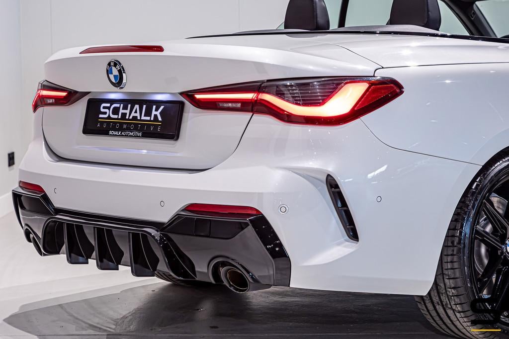 BMW 4-serie Cabrio 420i High Executive|LCI|M-sport PRO|H&K, Auto's, BMW, Automaat, 1998 cc, Gebruikt, Zwart