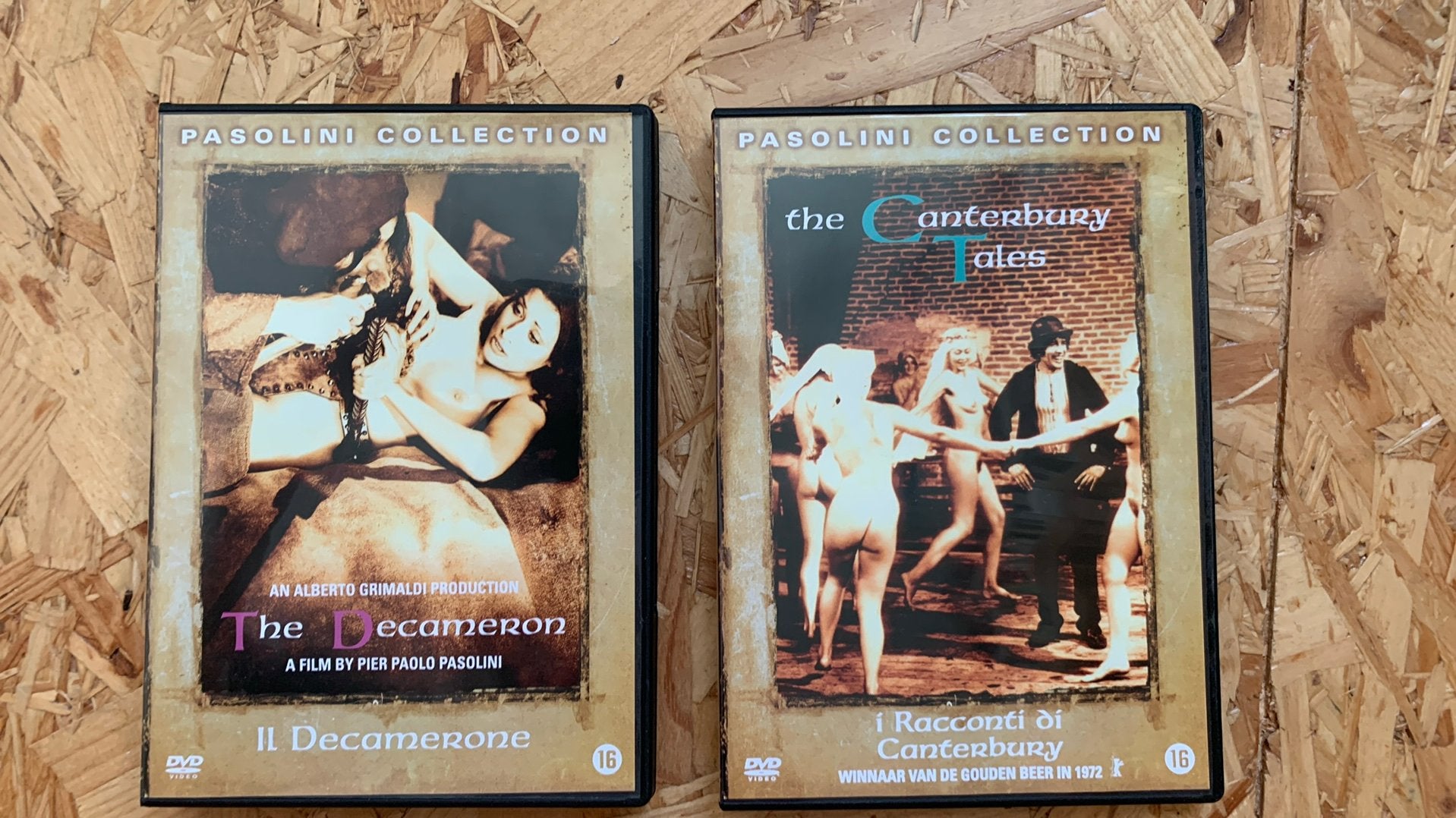 2 dvd’s pasolini collection, Alle leeftijden, Ophalen of Verzenden, Zo goed als nieuw