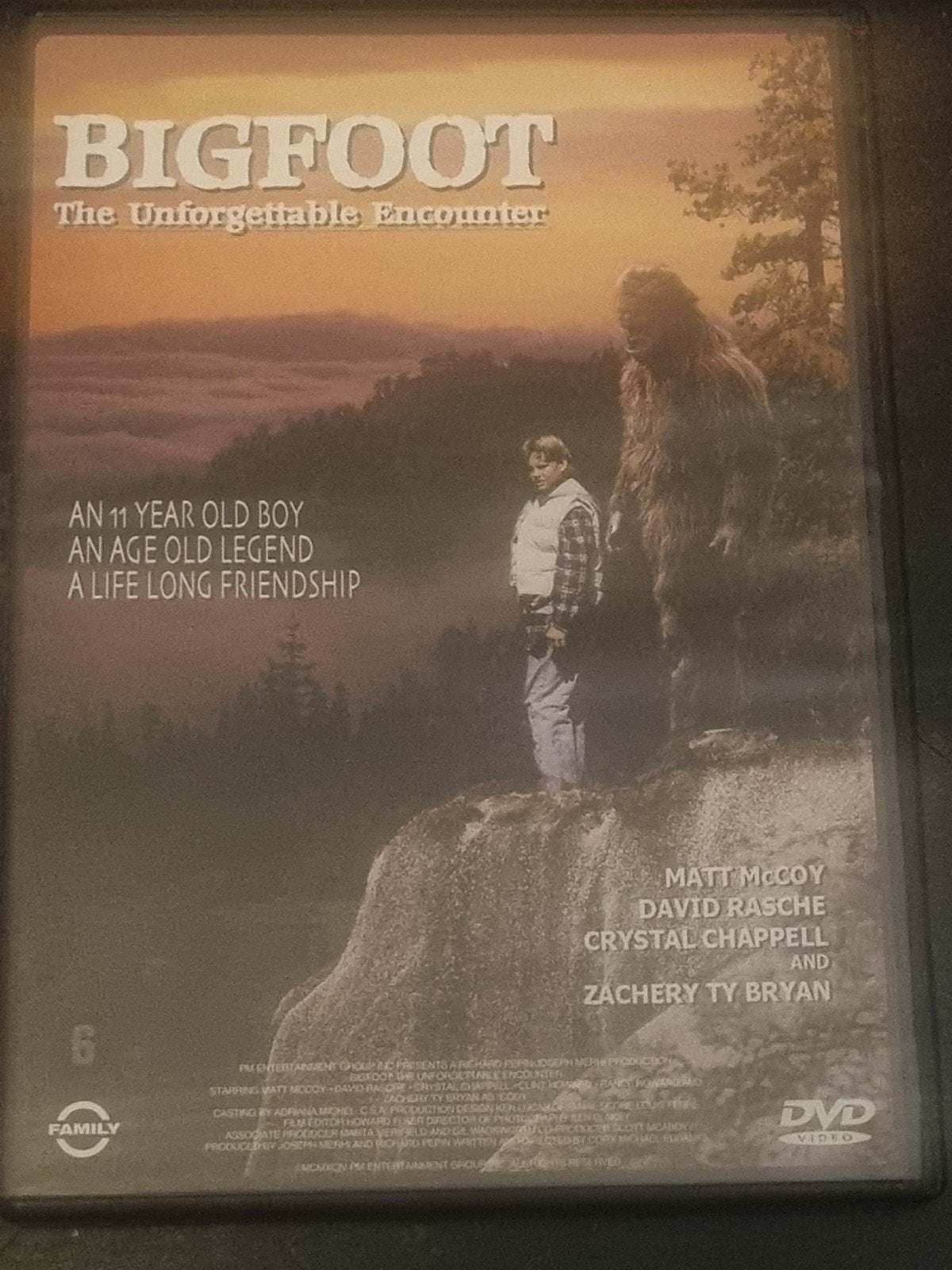 Bigfoot: The Unforgettable Encounter DVD - Familie Film, Engels, Nederlands, Ophalen of Verzenden, Zo goed als nieuw