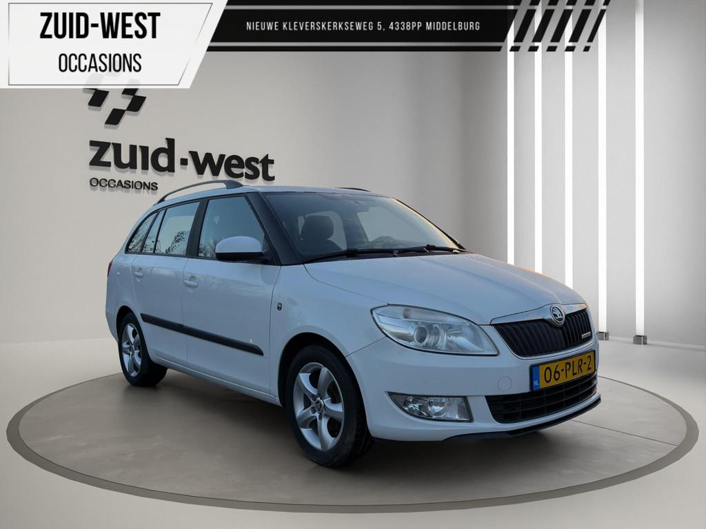 Skoda Fabia Combi 1.2 TDI Greenline Airco, Auto's, Voorwielaandrijving, Euro 5, Zwart, 1199 cc