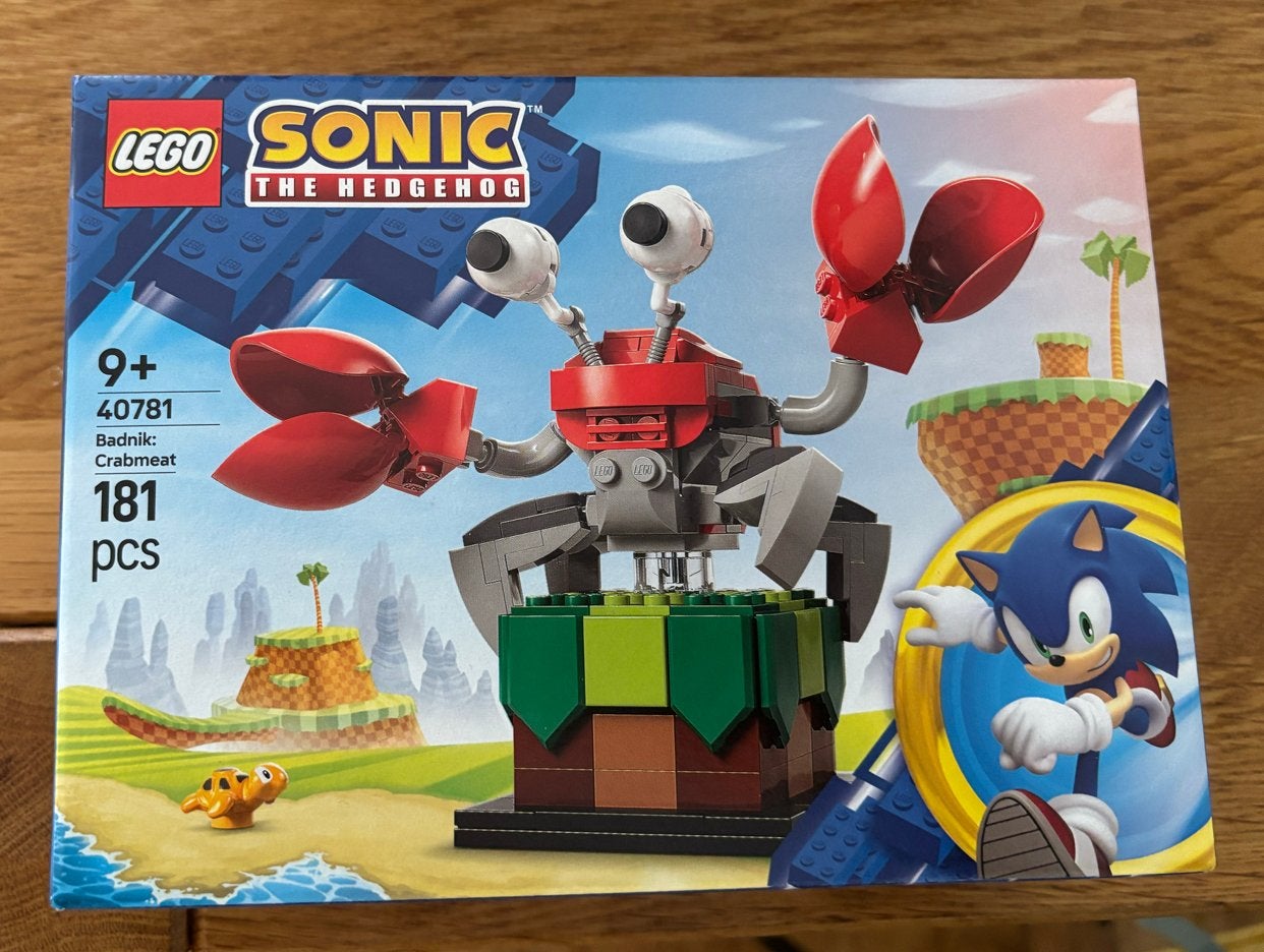 LEGO Sonic the Hedgehog Badnik Crabmeat (40781), Lego, Ophalen of Verzenden, Complete set, Nieuw