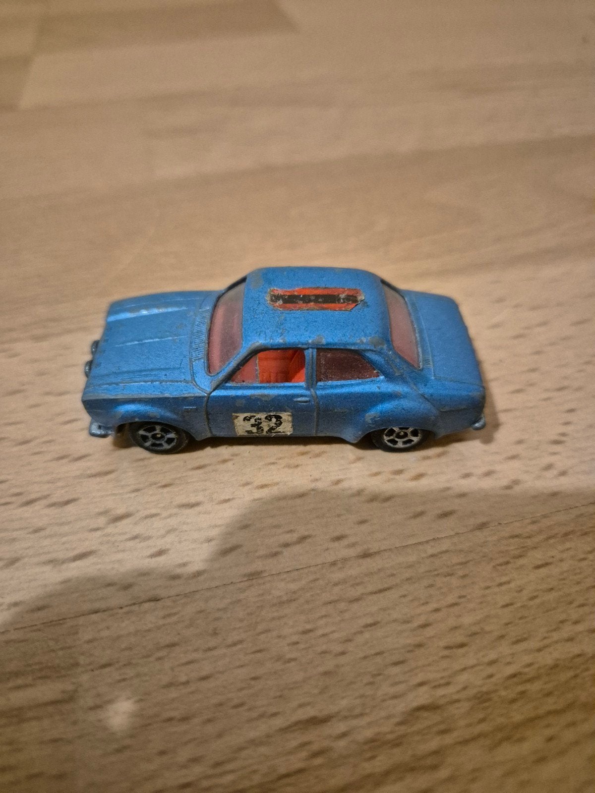 Corgi Juniors Ford Escort Whizzwheels - Blauw (Gebruikt), Ophalen, Gebruikt