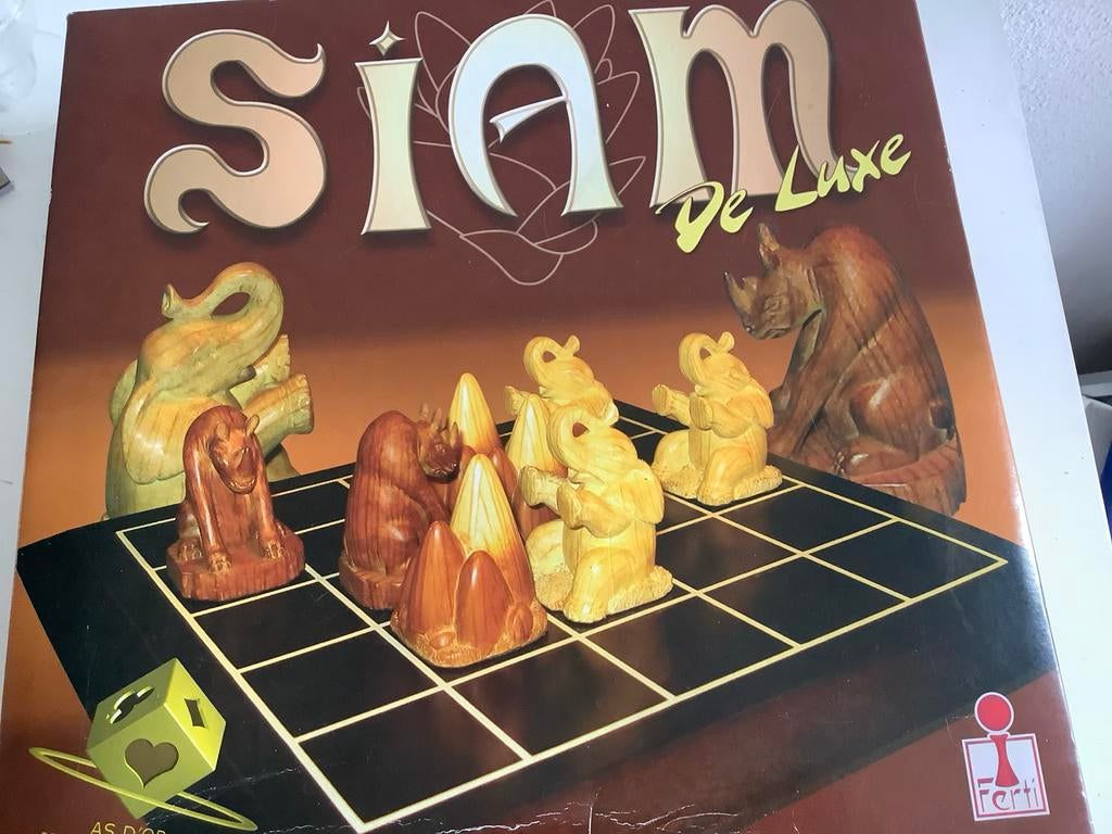 Olifanten spel Siam De Luxe Bordspel - Strategisch, Een of twee spelers, Ophalen of Verzenden, Zo goed als nieuw