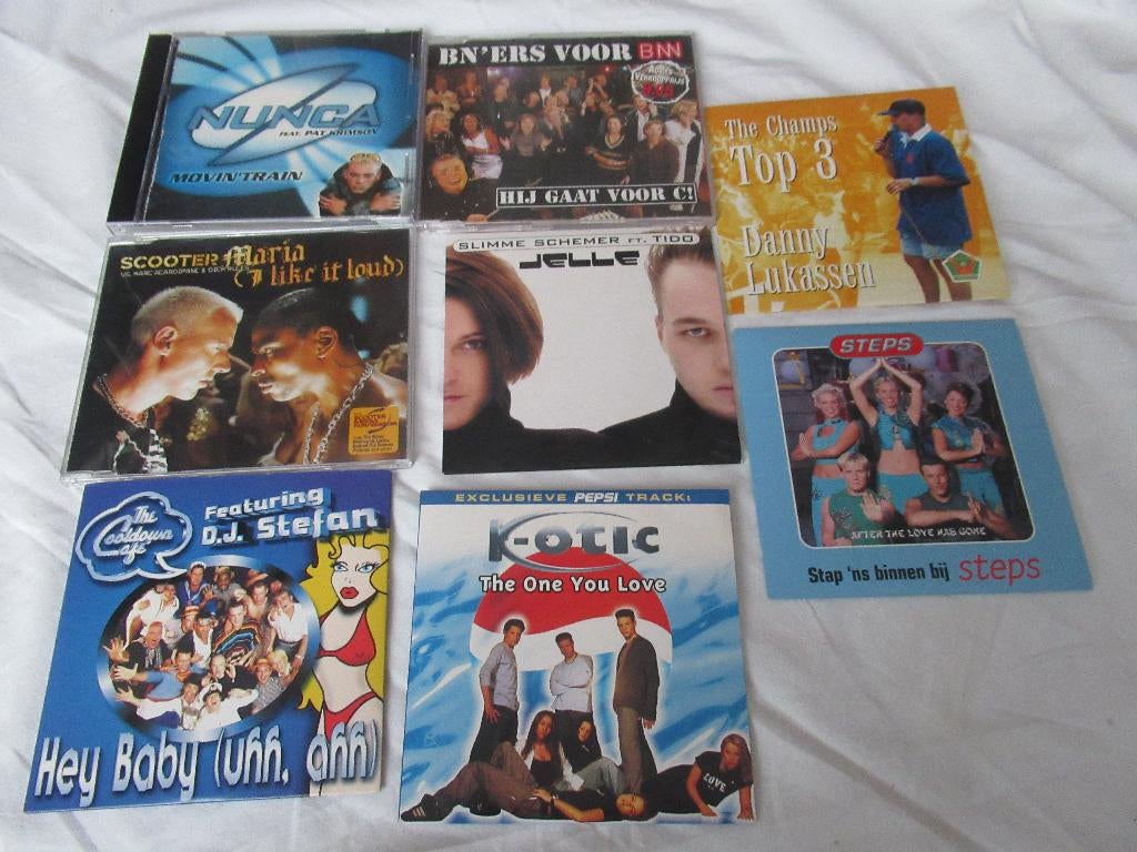 cd's steps , scooter , nunca etc, Ophalen of Verzenden, Gebruikt