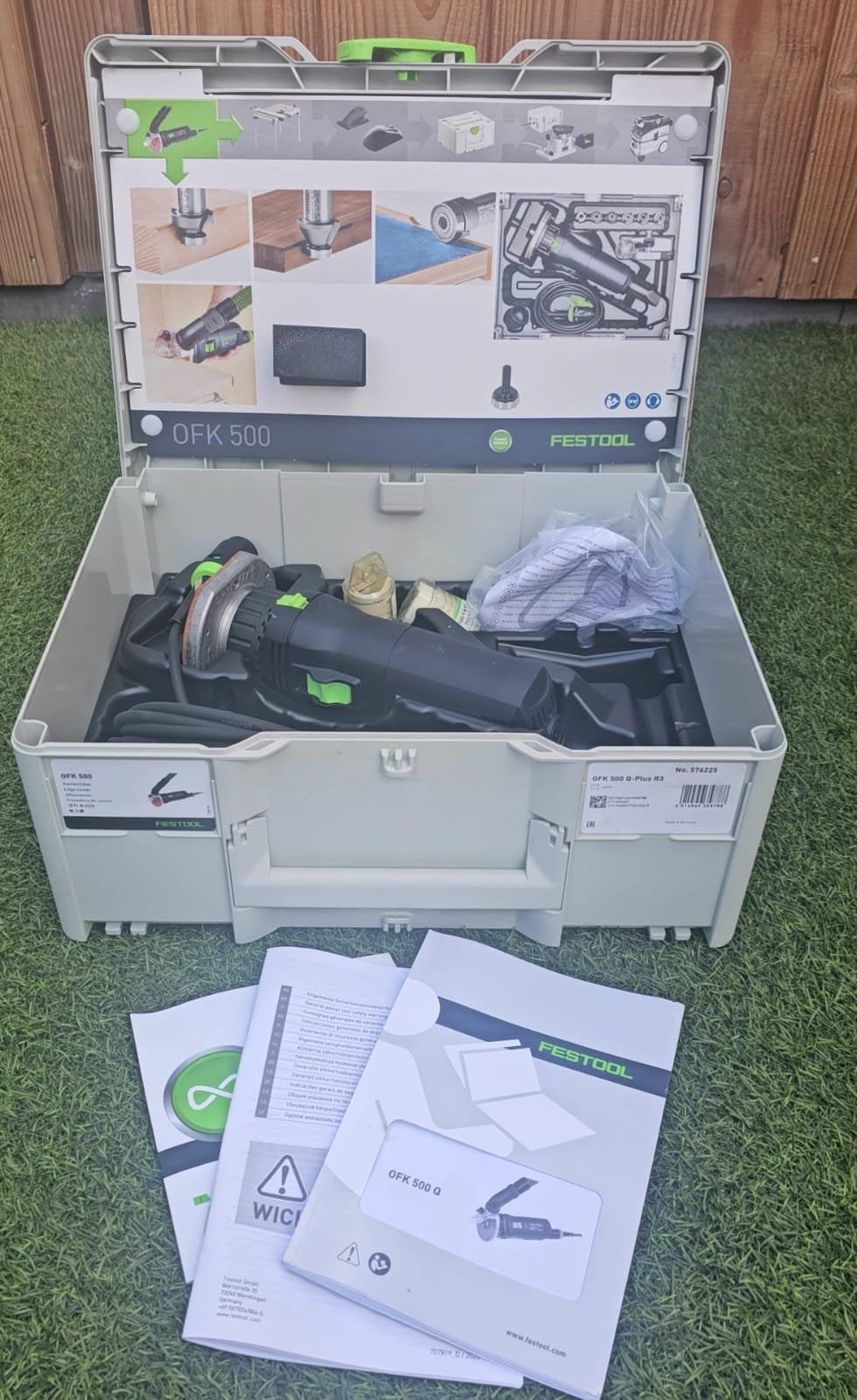 Festool kantenfrees, Doe-het-zelf en Verbouw, Gereedschap | Freesmachines, Ophalen, Nieuw, Elektrisch, Kantenfrees