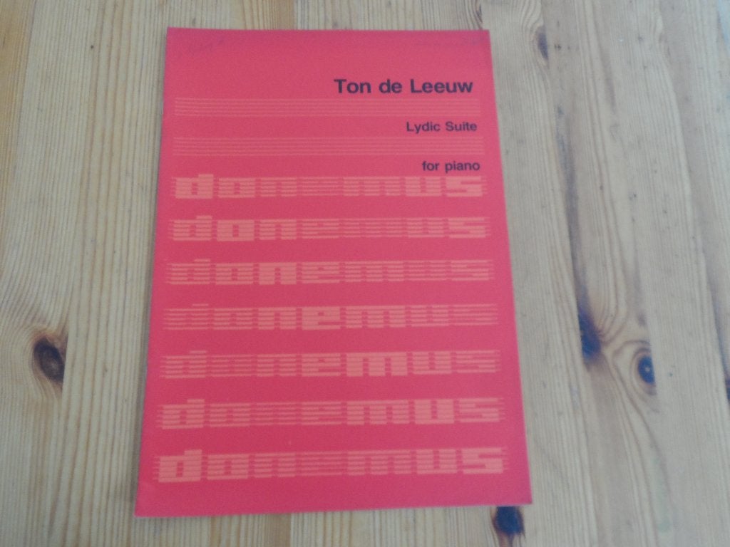 Ton de leeuw, Zang, Gebruikt, Klassiek, Ophalen of Verzenden