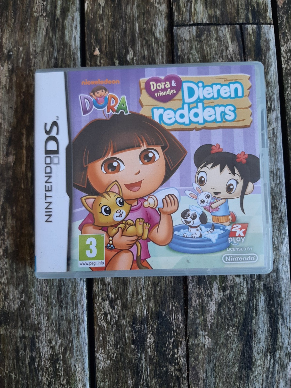 Dora & Vriendjes: Dierenredders  Nintendo DS, Avontuur en Actie, 1 speler, Ophalen of Verzenden, Zo goed als nieuw