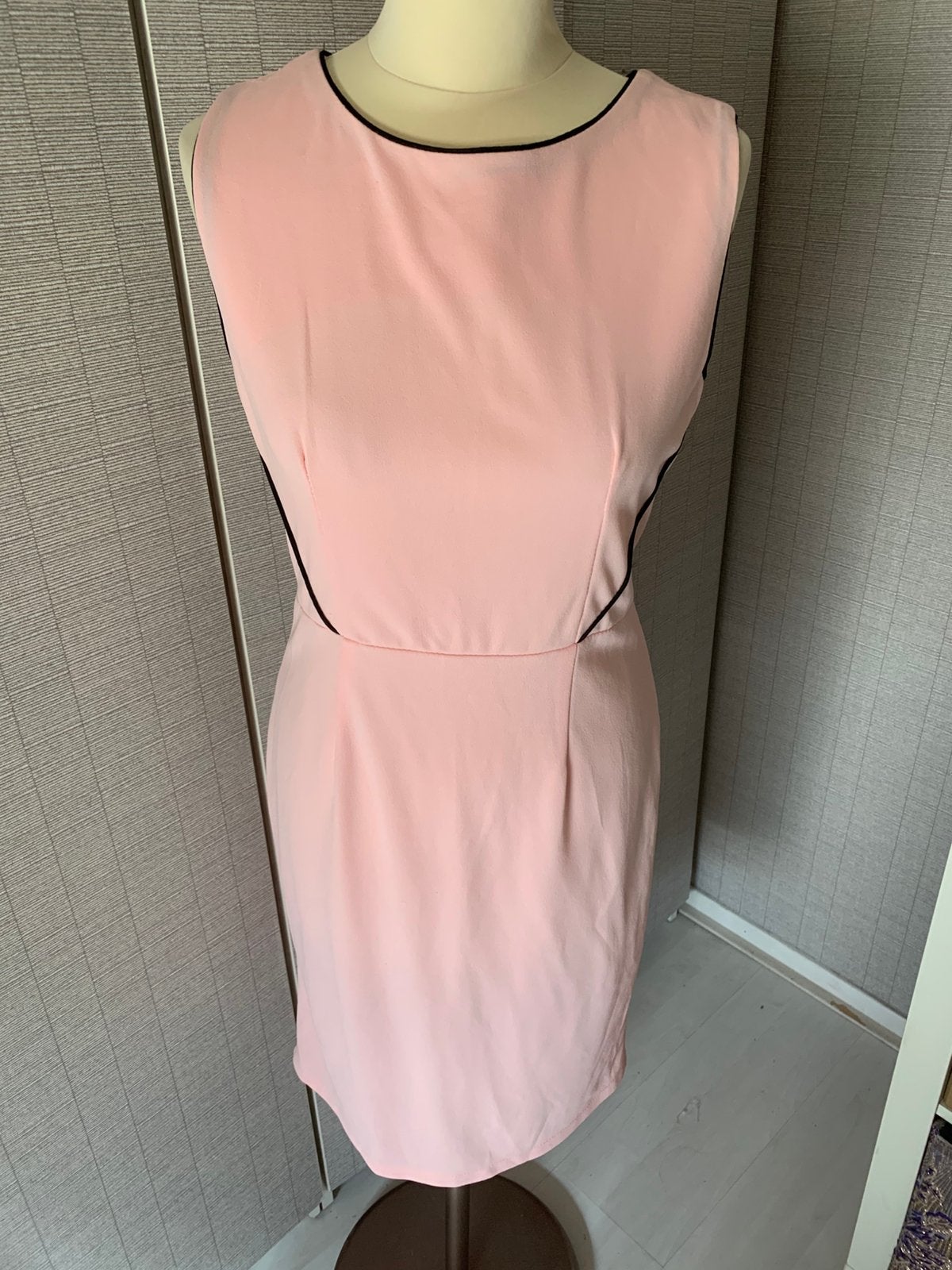 Lang roze classic jurkje maat S, Ophalen of Verzenden, Zo goed als nieuw, Knielengte, Roze