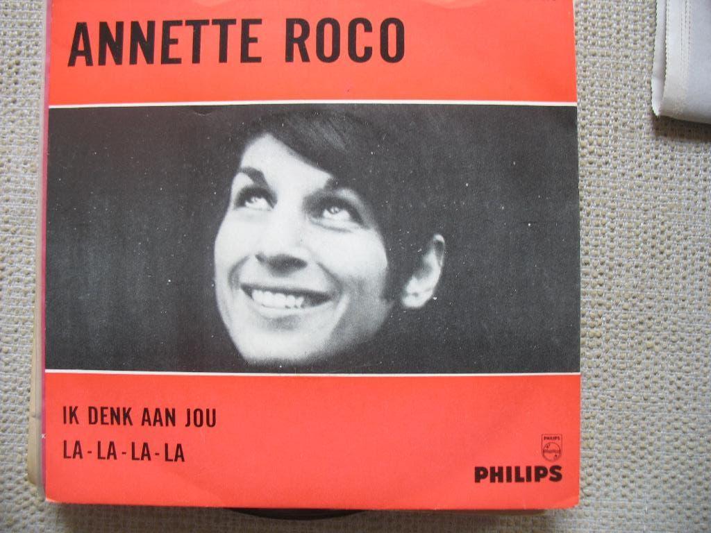 Annette Roco (beatmeisjes); Ik denk aan jou - La la la la, Gebruikt, 7 inch, Single, Ophalen of Verzenden