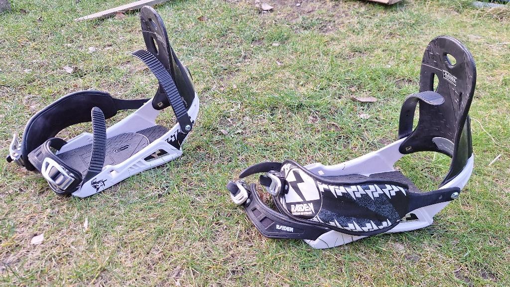 Snowboard Flow bindingen NITRO RAIDEN CHARGER white/black, Ophalen of Verzenden, Gebruikt, Bindingen