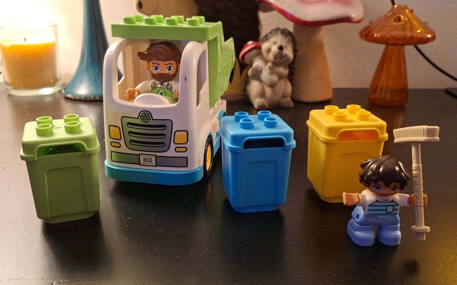 duplo vuilniswagen, Verzamelen, Ophalen of Verzenden, Gebruikt