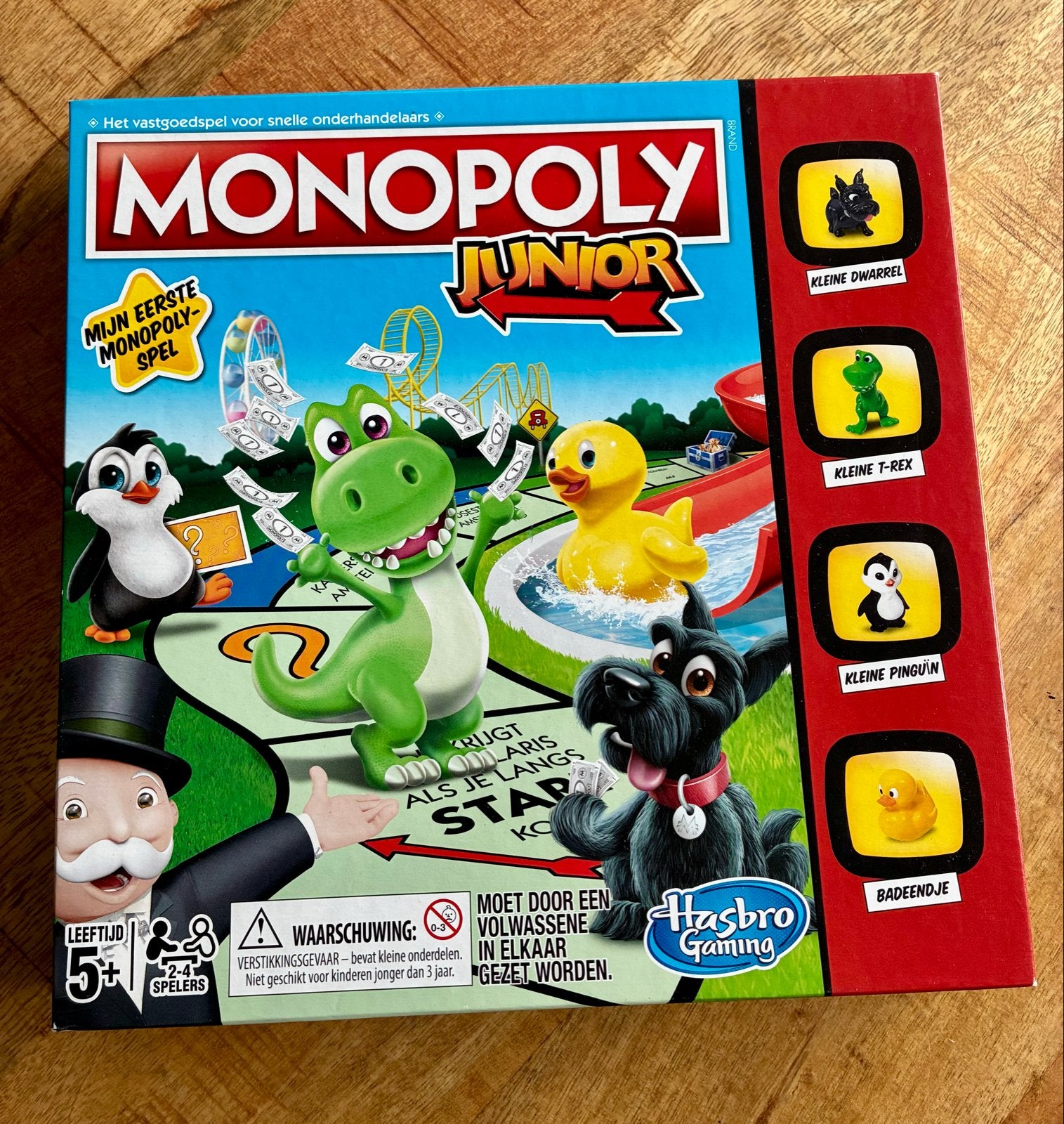 Monopoly Junior - Mijn Eerste Monopoly-spel, Drie of vier spelers, Ophalen of Verzenden, Gebruikt