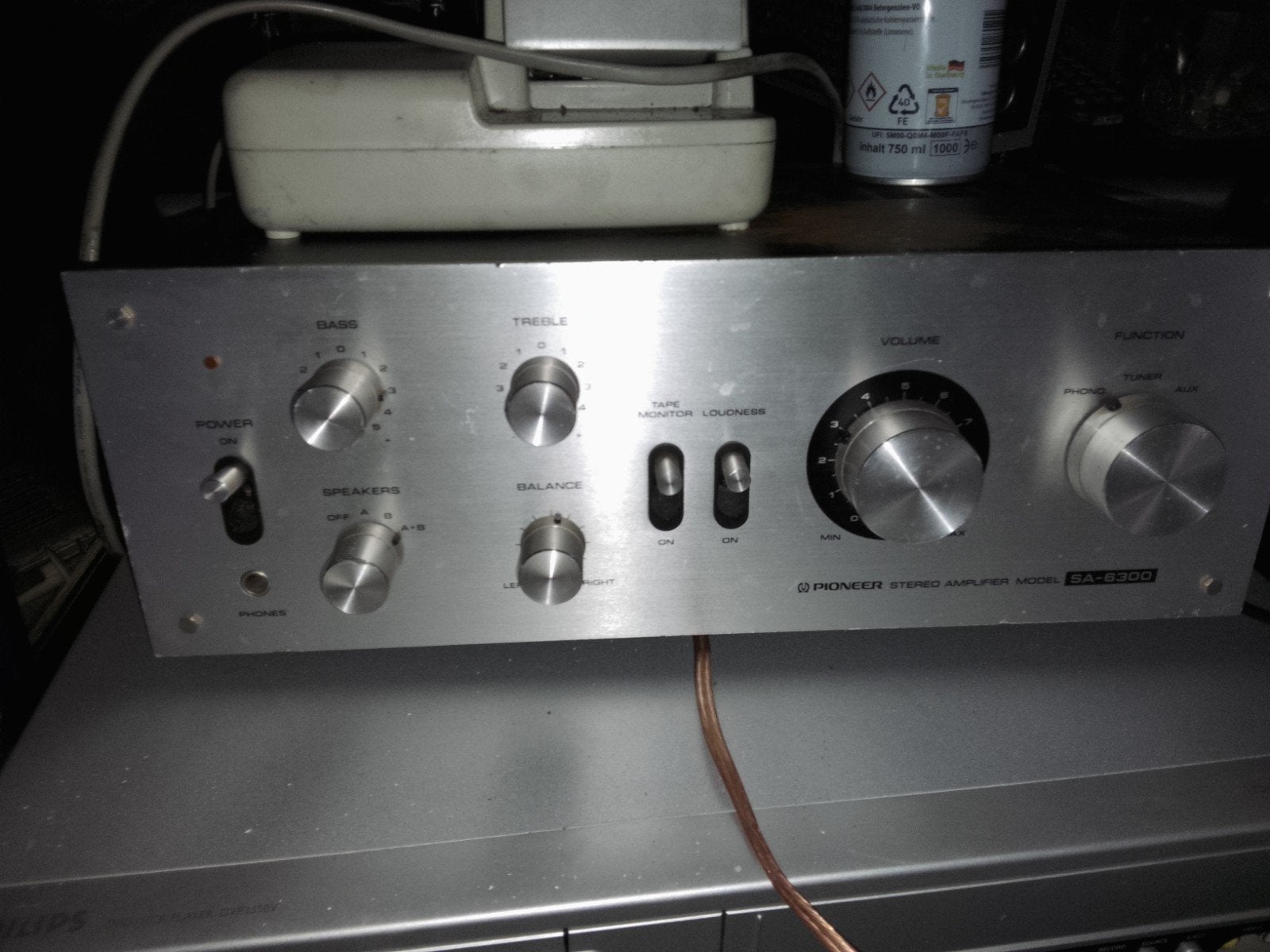 Pioneer SA-6300 Stereo Versterker - Vintage Audio, Audio, Tv en Foto, Ophalen of Verzenden, Minder dan 60 watt, Pioneer