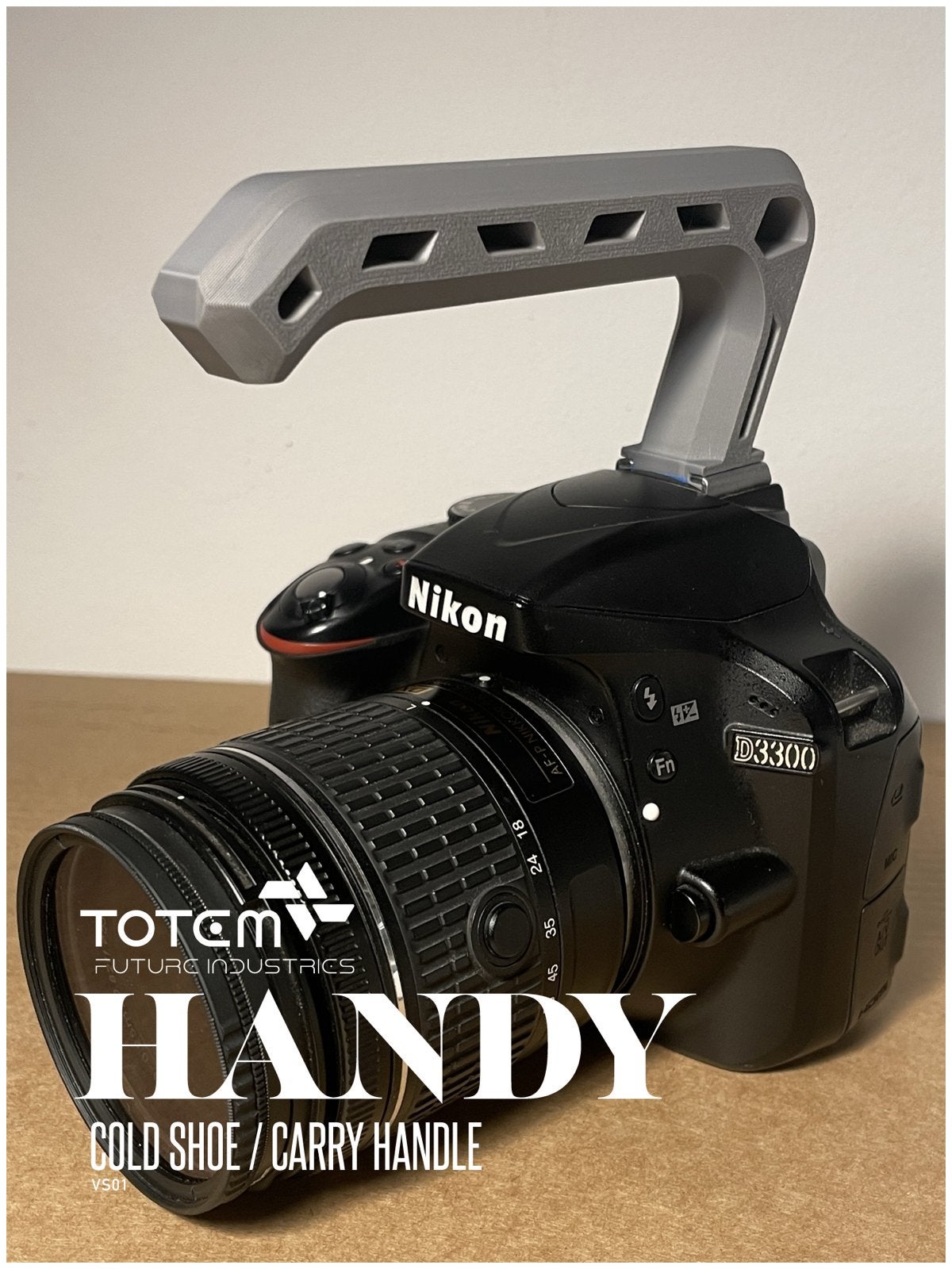Handvat voor Nikon camera's - Cold Shoe / Carry Handle, Audio, Tv en Foto, Fotocamera's Digitaal, C, C, Ophalen of Verzenden, Zo goed als nieuw