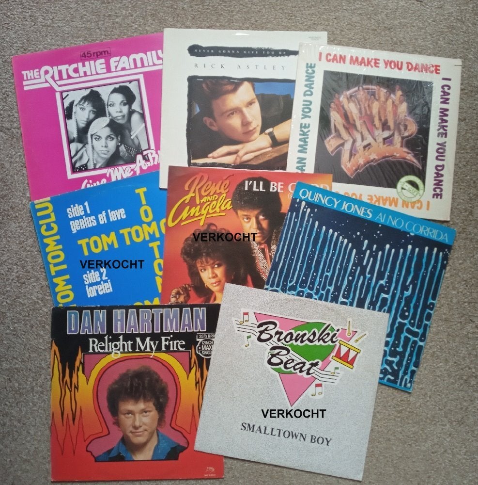 12 inch disco singles, Ophalen, Funk, Originele persing, Zo goed als nieuw